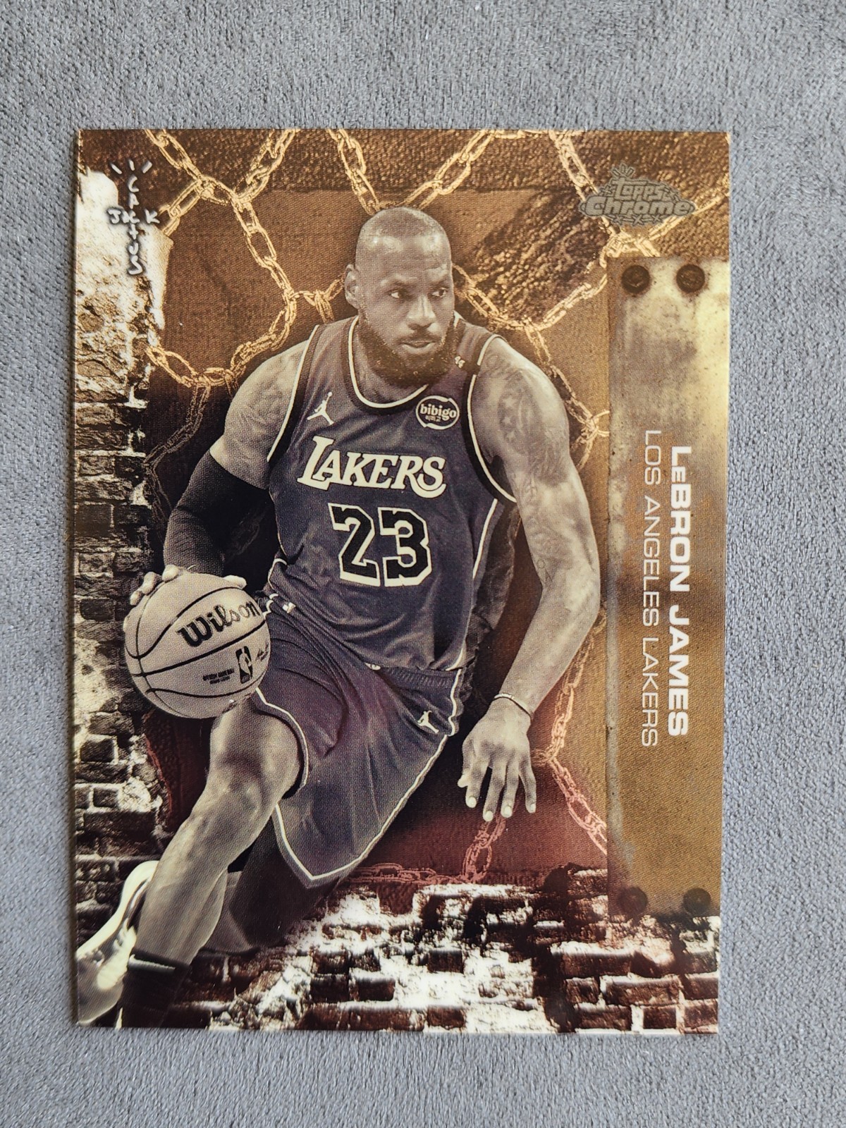 2025-26 topps chrome cactus jack Lebron James Card #46