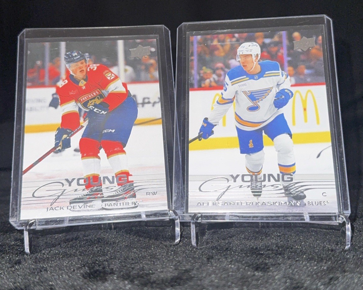 2025-26 Upper Deck Extended Series Full Young Guns & Draft Day Set #701-750