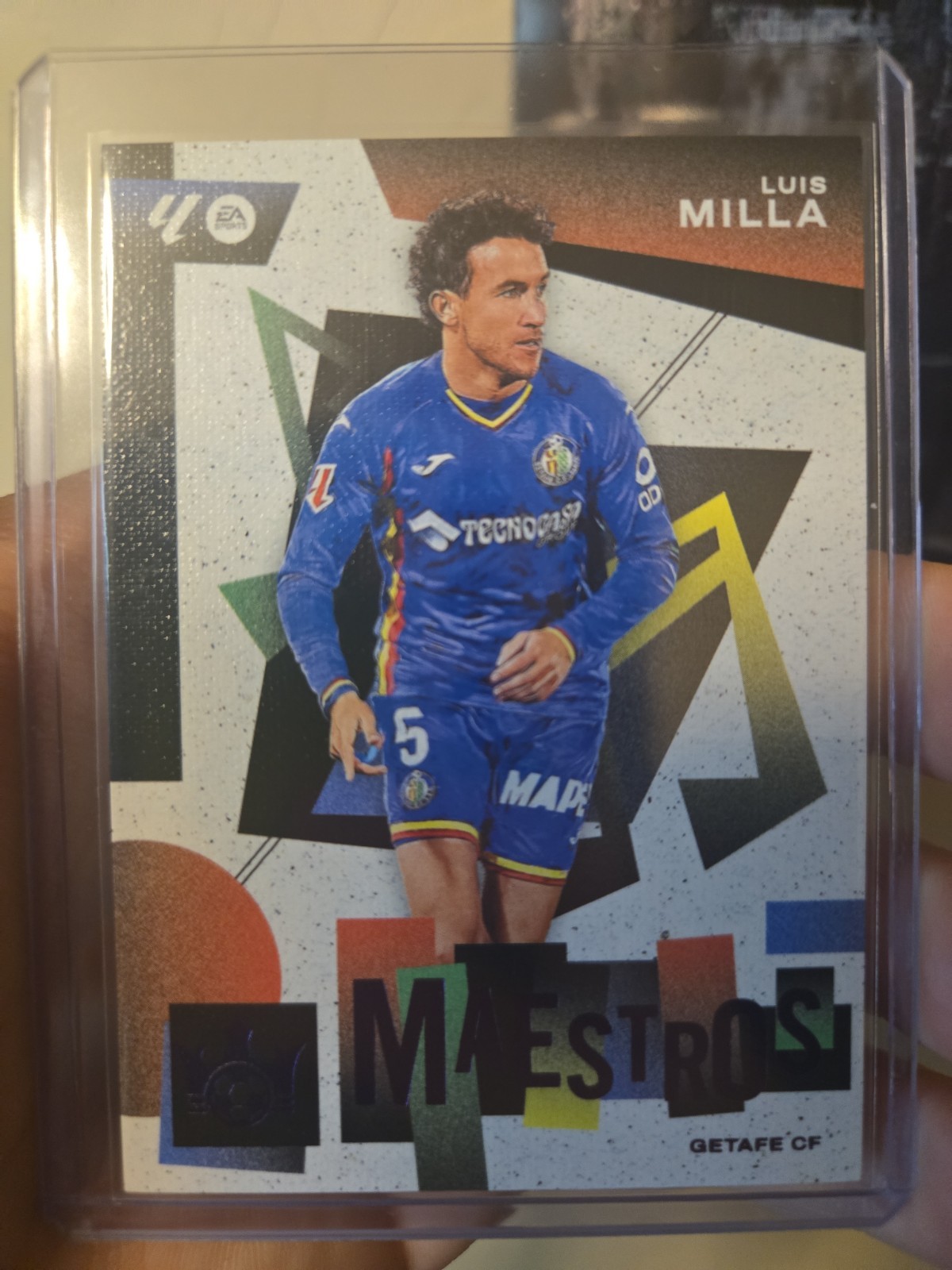 2025-26 Panini Pitch Kings La Liga Luis Milla Maestros /49 Purple Getafe
