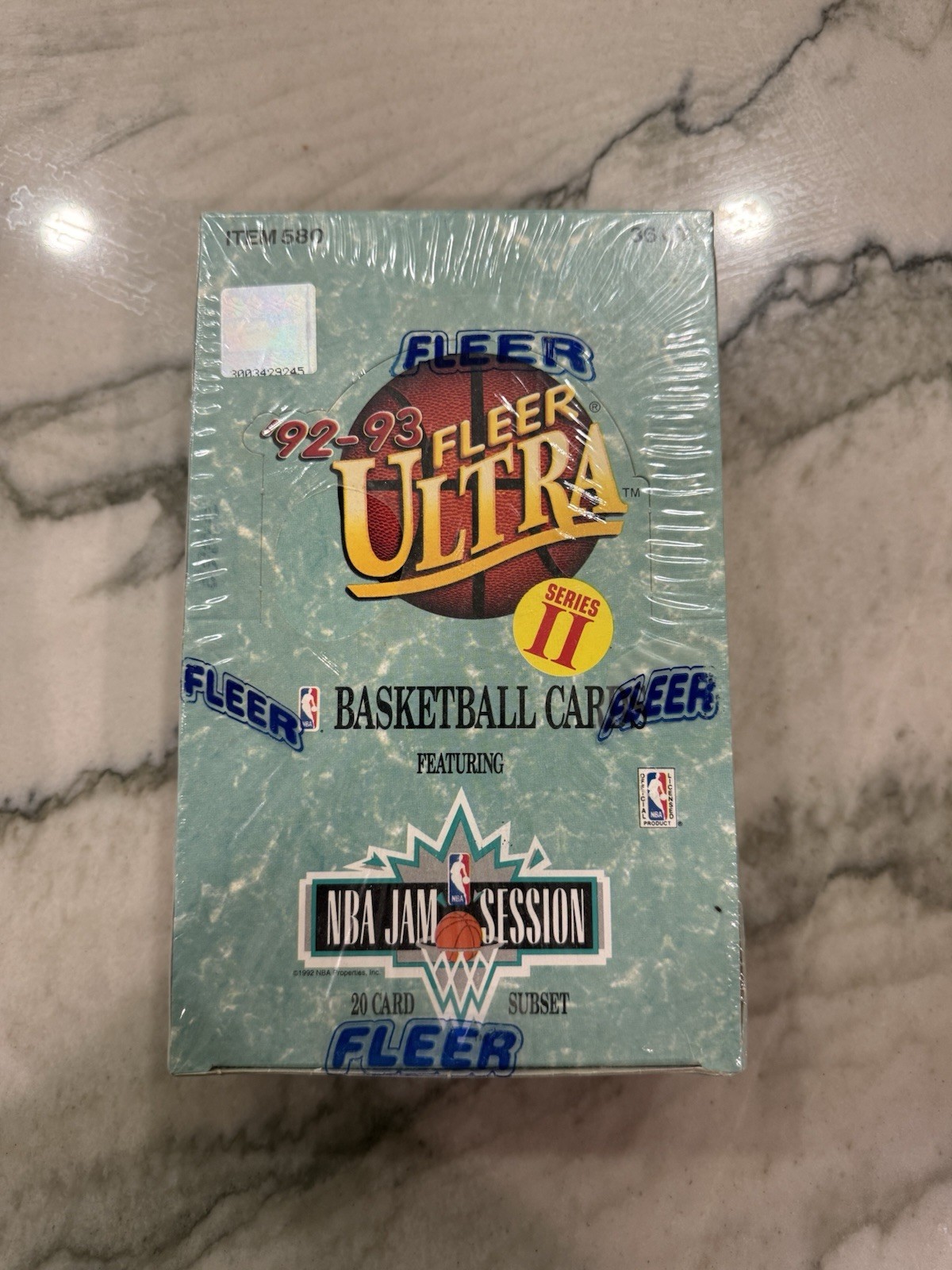 FLEER ULTRA Series 2 Basketball Box 1992-93 Factory Sealed Cards 92-93 Shaq RC 