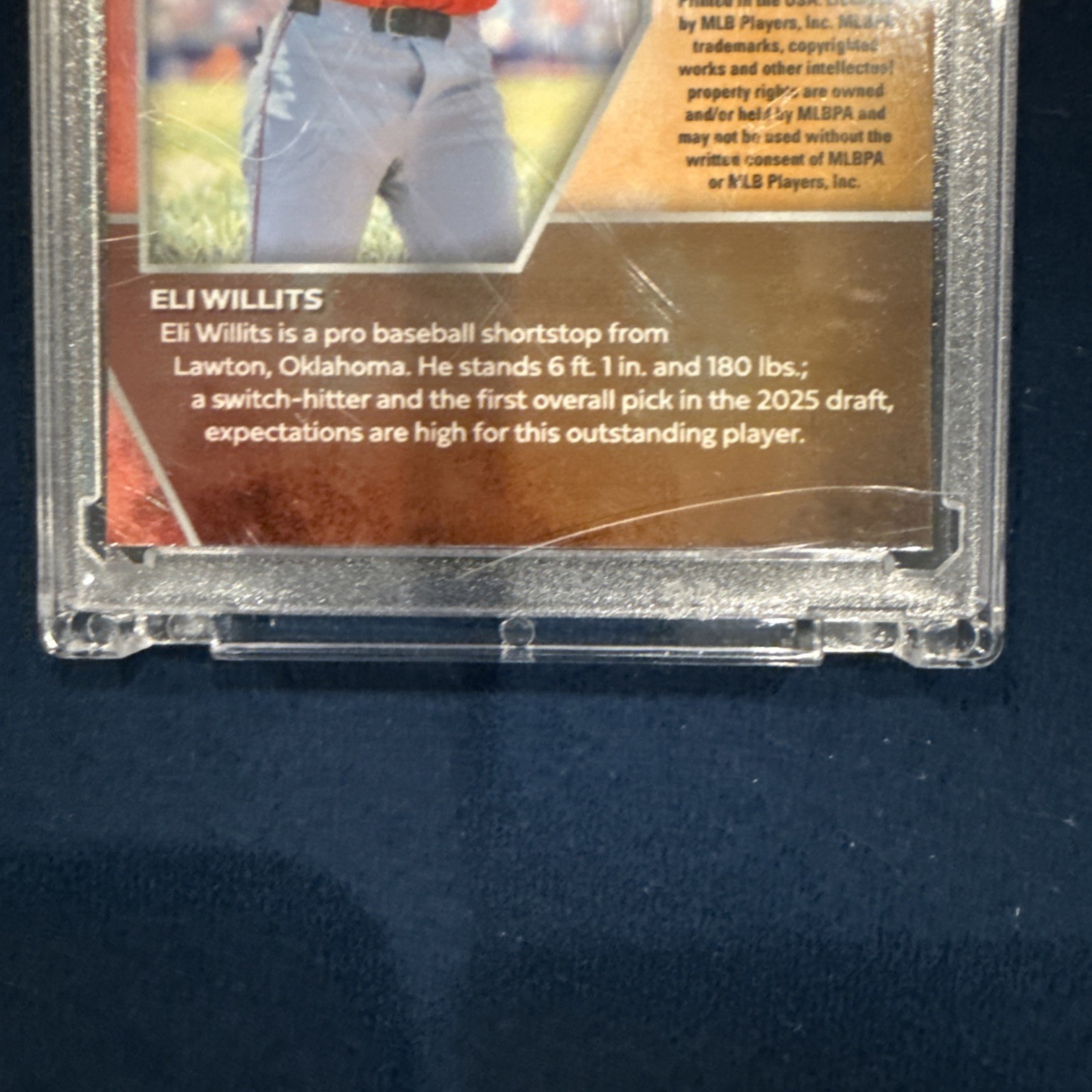 2026 Leaf Metal Eli Willits Gold Shimmer 1/1