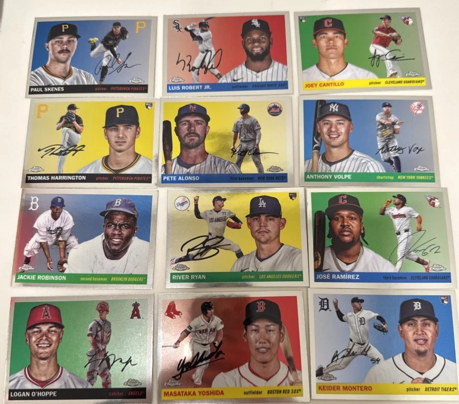 2025 Topps Chrome Platinum Anniversary Singles #1-250 Pick & Complete Your Set