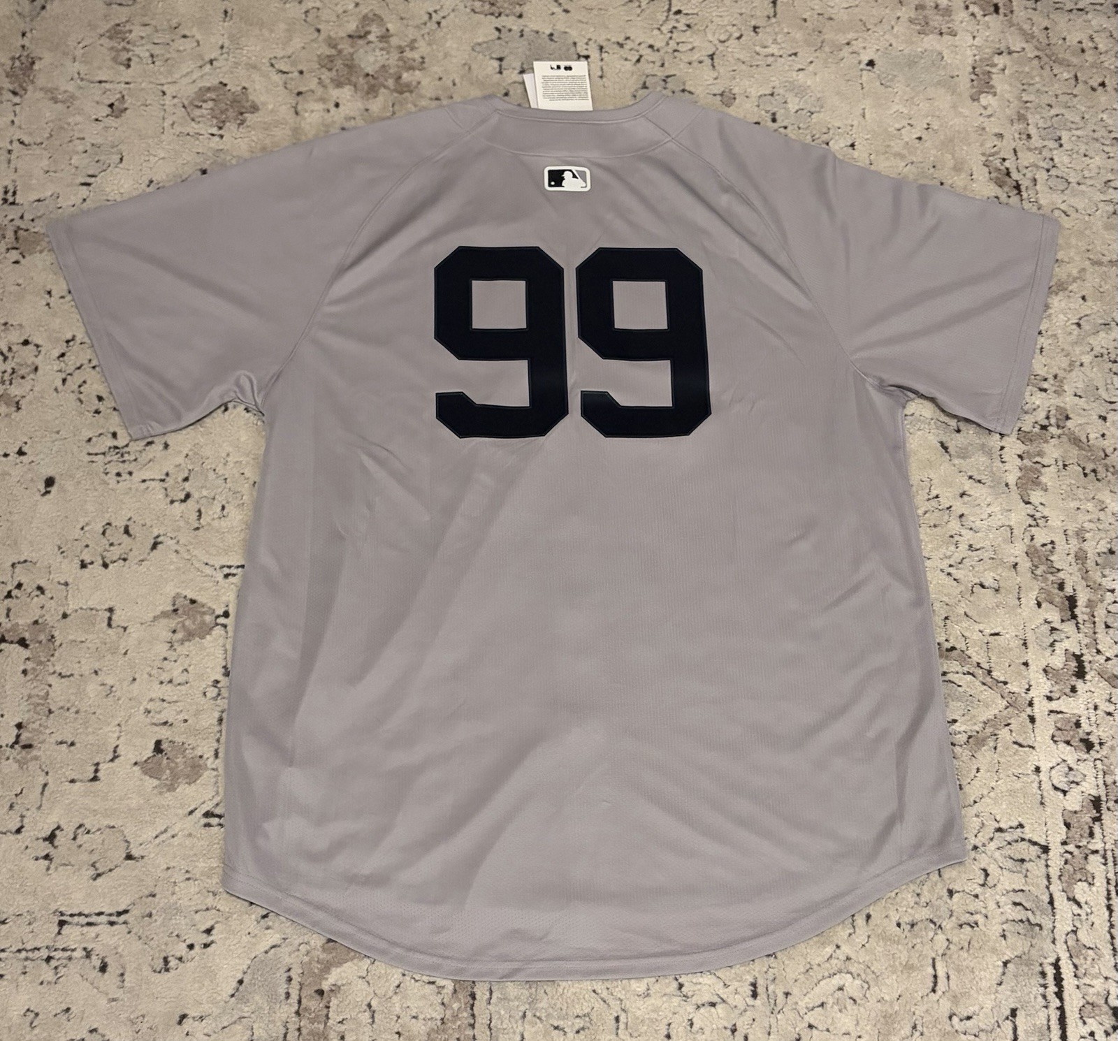 Nike Authentic New York Yankees Aaron Judge #99 Gray Baseball Jersey Men’s Sz XL