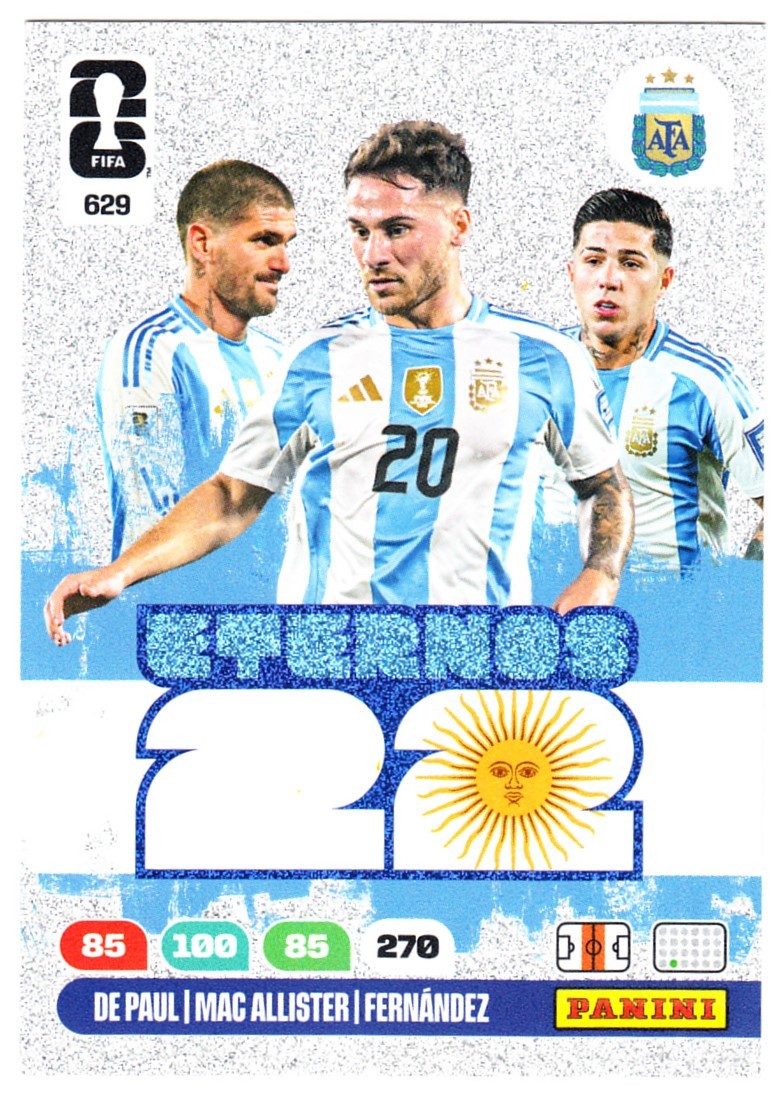 FIFA World Cup 2026 Eternos 22 full set 3 cards