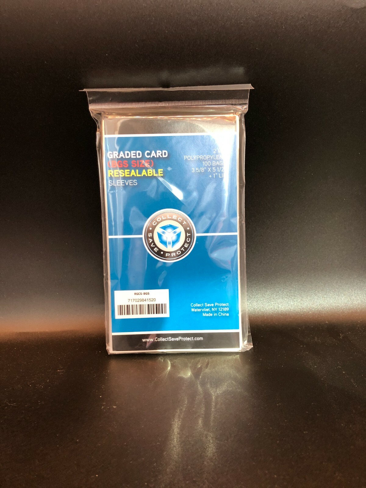 1000 BGS (Beckett) PSA Graded Card Sleeves Bags 2MIL 3 5/8 X 5 1/2 BGS SIZE
