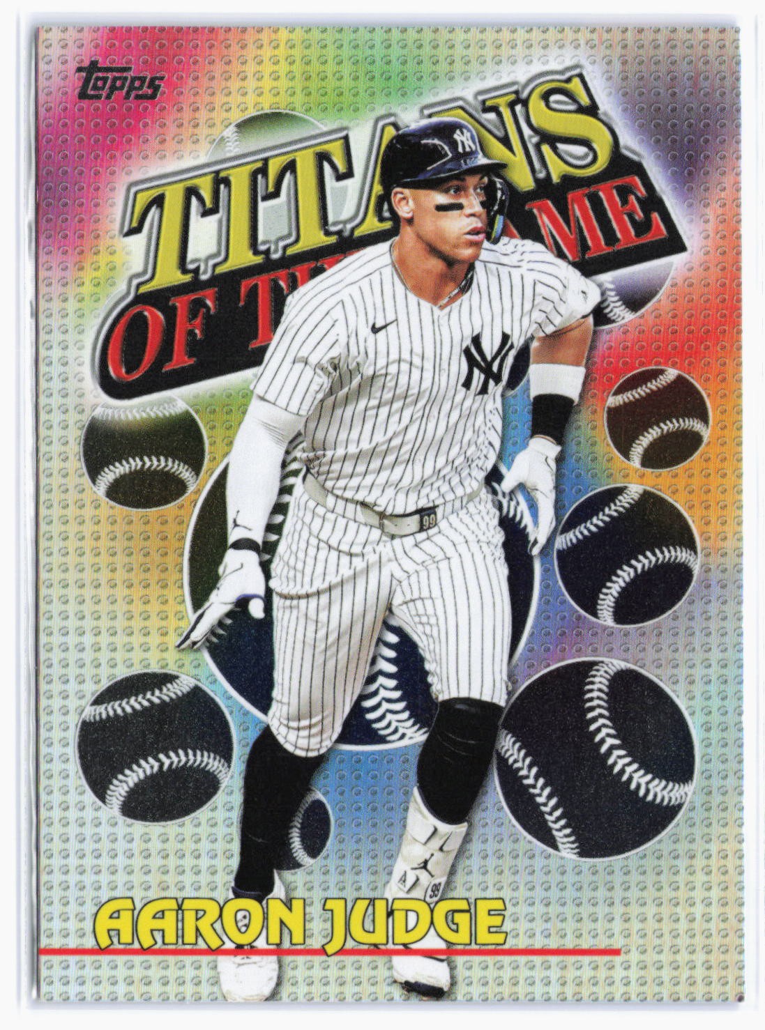 Aaron Judge 2026 Topps #TOG-3 Titans of the Game