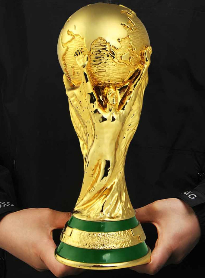 World Cup Replica Trophy 1:1 Full Size 2022 Qatar Version Hollow 36cm/14in Heigh