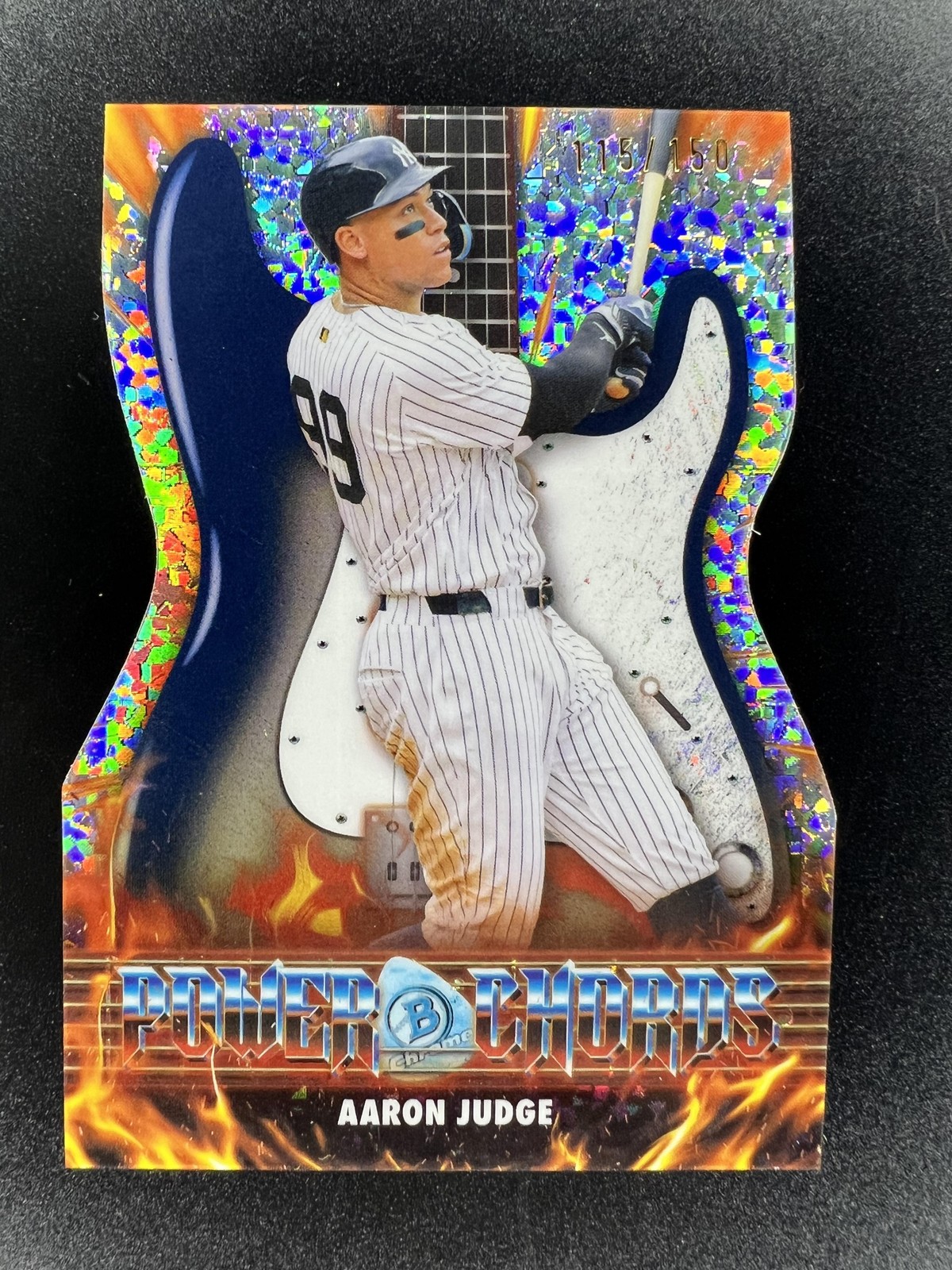 2026 Bowman #PC-1 Aaron Judge Power Chords Mini-Diamond Refractor /150