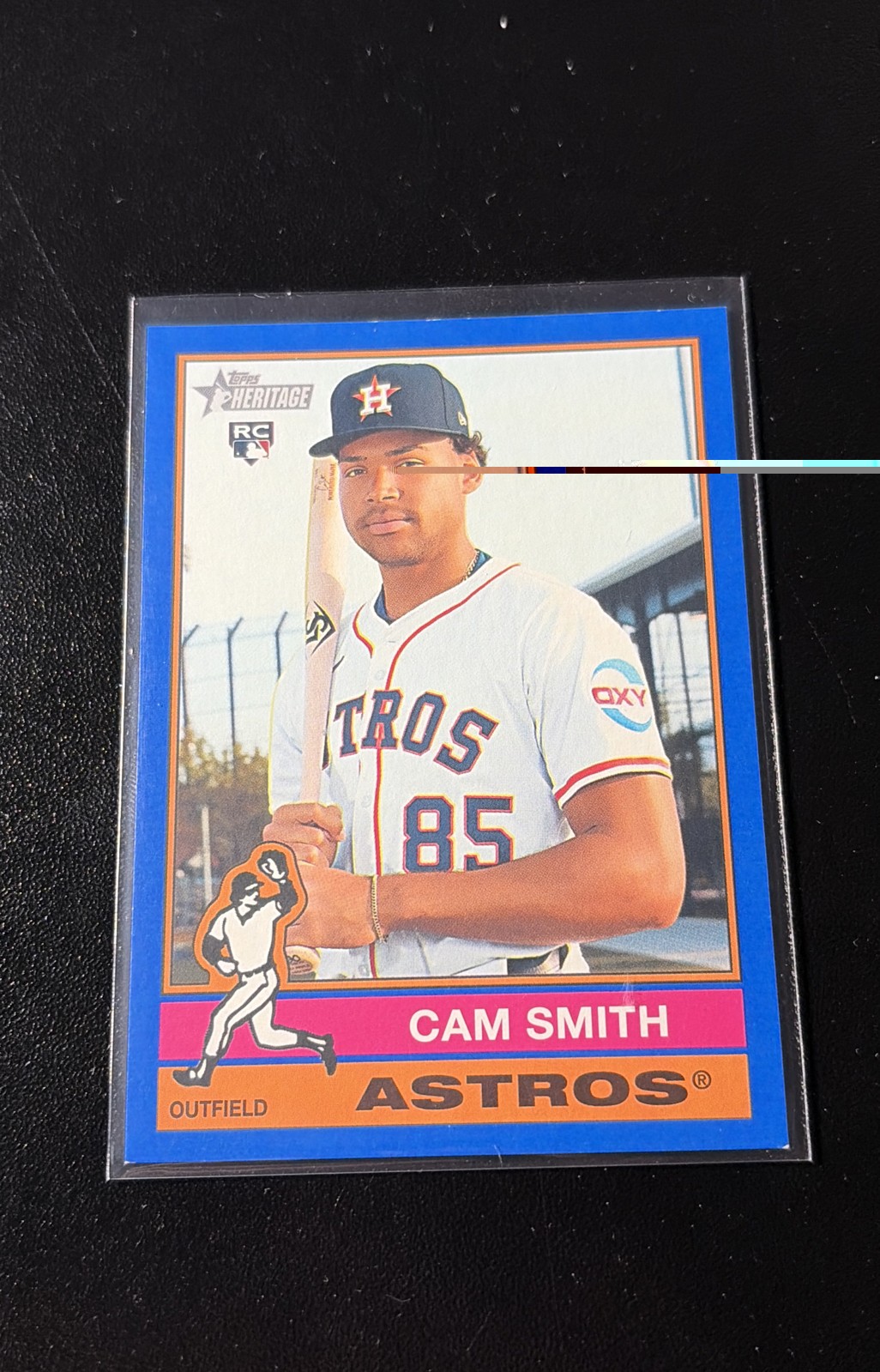 2025 Topps Heritage High Number – Cam Smith #714 Dark Blue Bordered (RC)