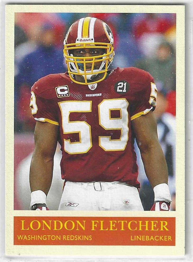 2009 Upper Deck Philadelphia #199 London Fletcher Washington Redskins