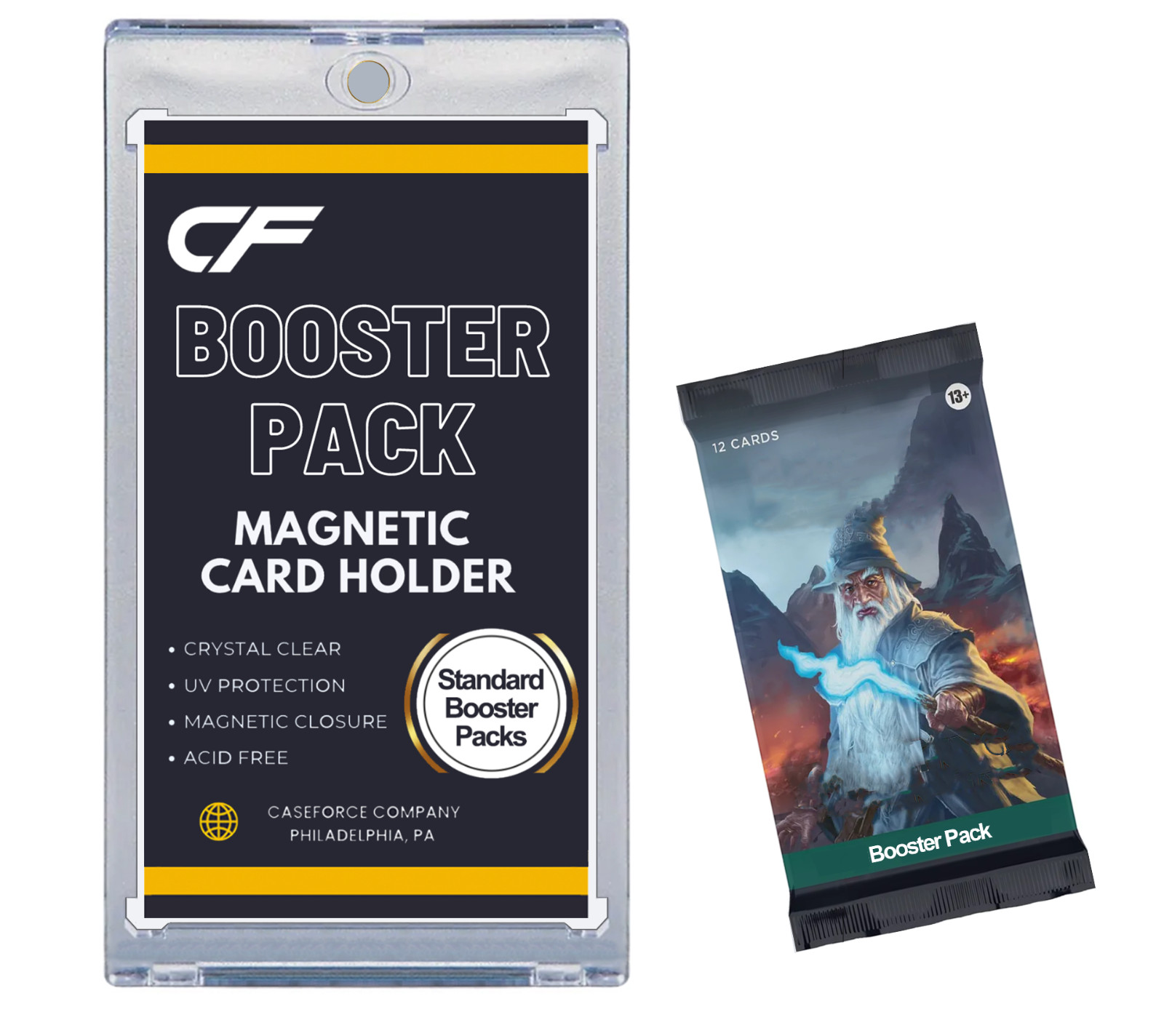 CF Booster Pack Magnetic One Touch Card Holder for – Sized Standard Gaming Packs