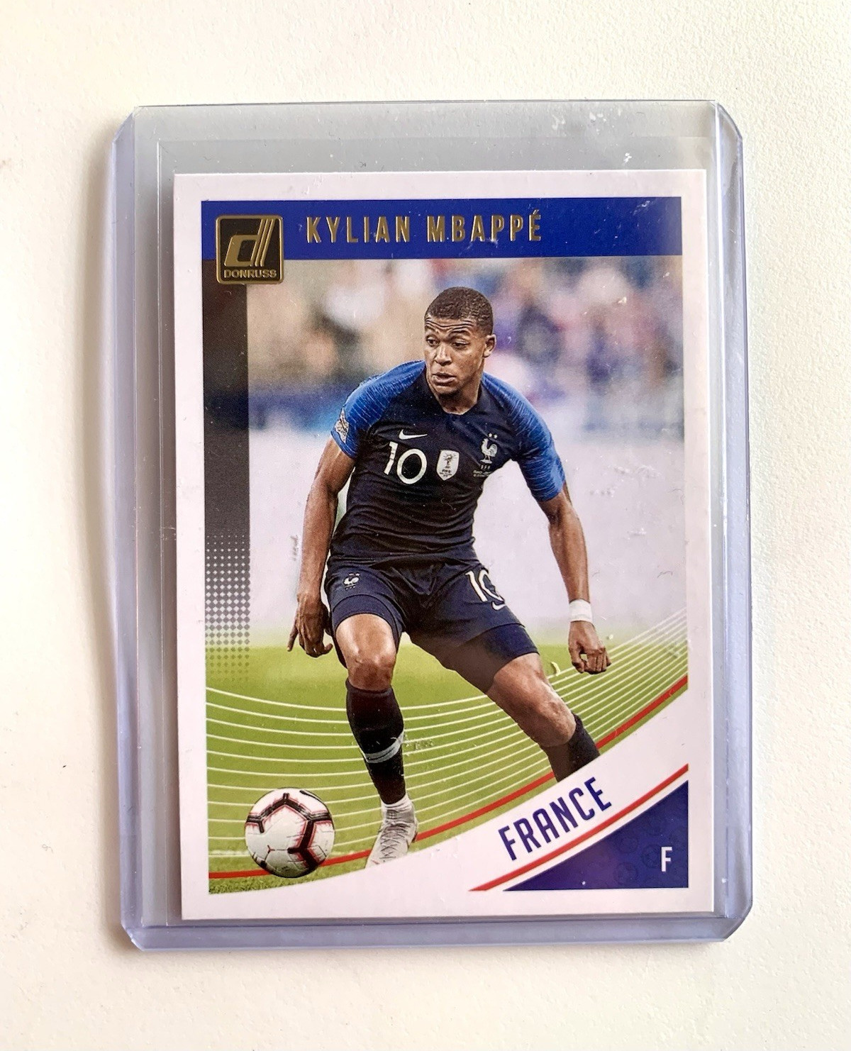 Kylian Mbappé 2018-19 Donruss Soccer France 🇫🇷 World Cup Card – Superstar 🔥