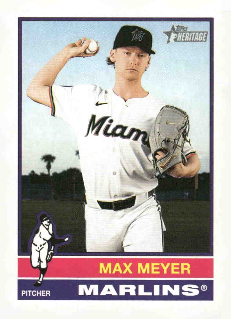 2025 Topps Heritage #144 Max Meyer