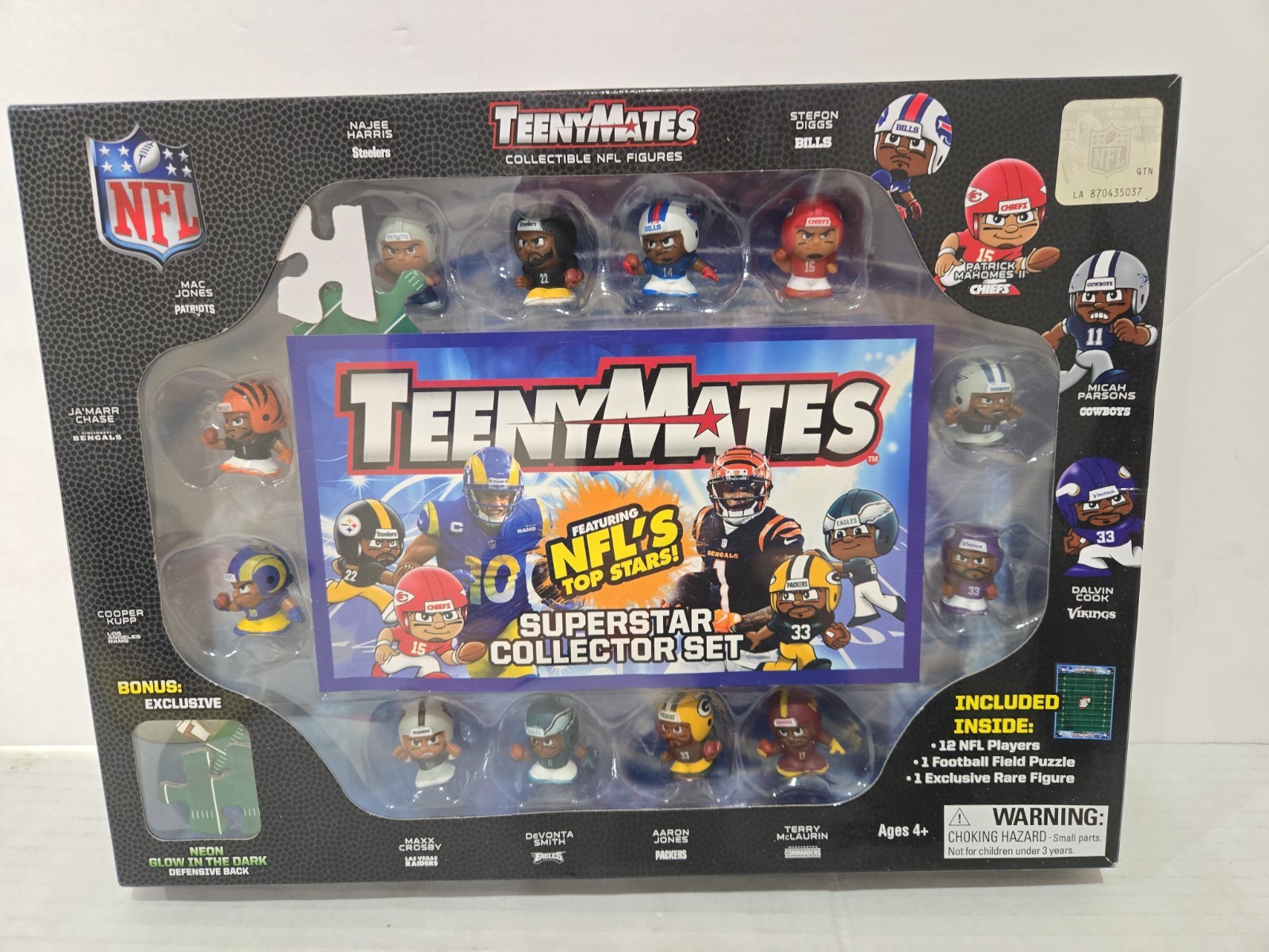 TeenyMates NFL Football 2022-23 Series Superstar Collector Box Set New