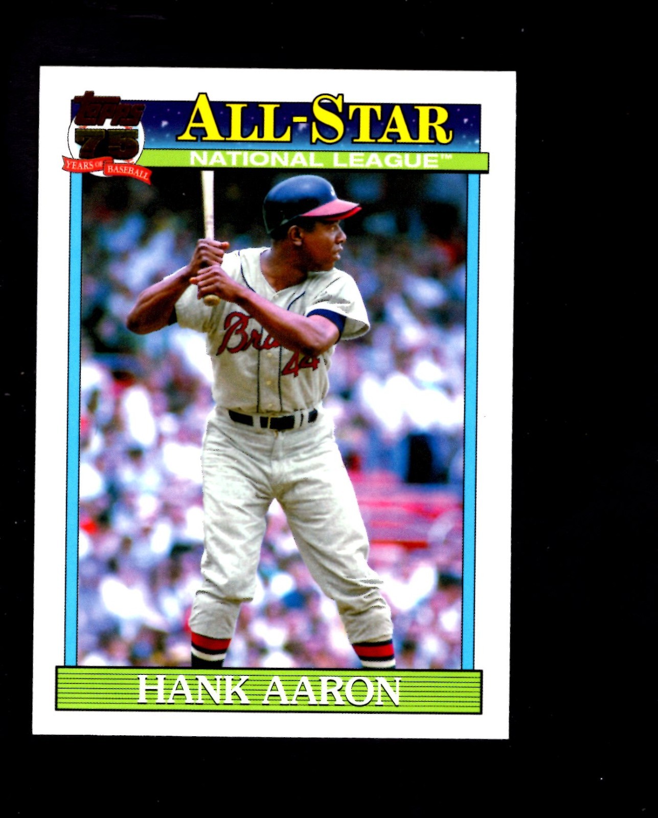 2026 Topps Series 2 1991 Insert All Stars #9182-38 – Hank Aaron Braves