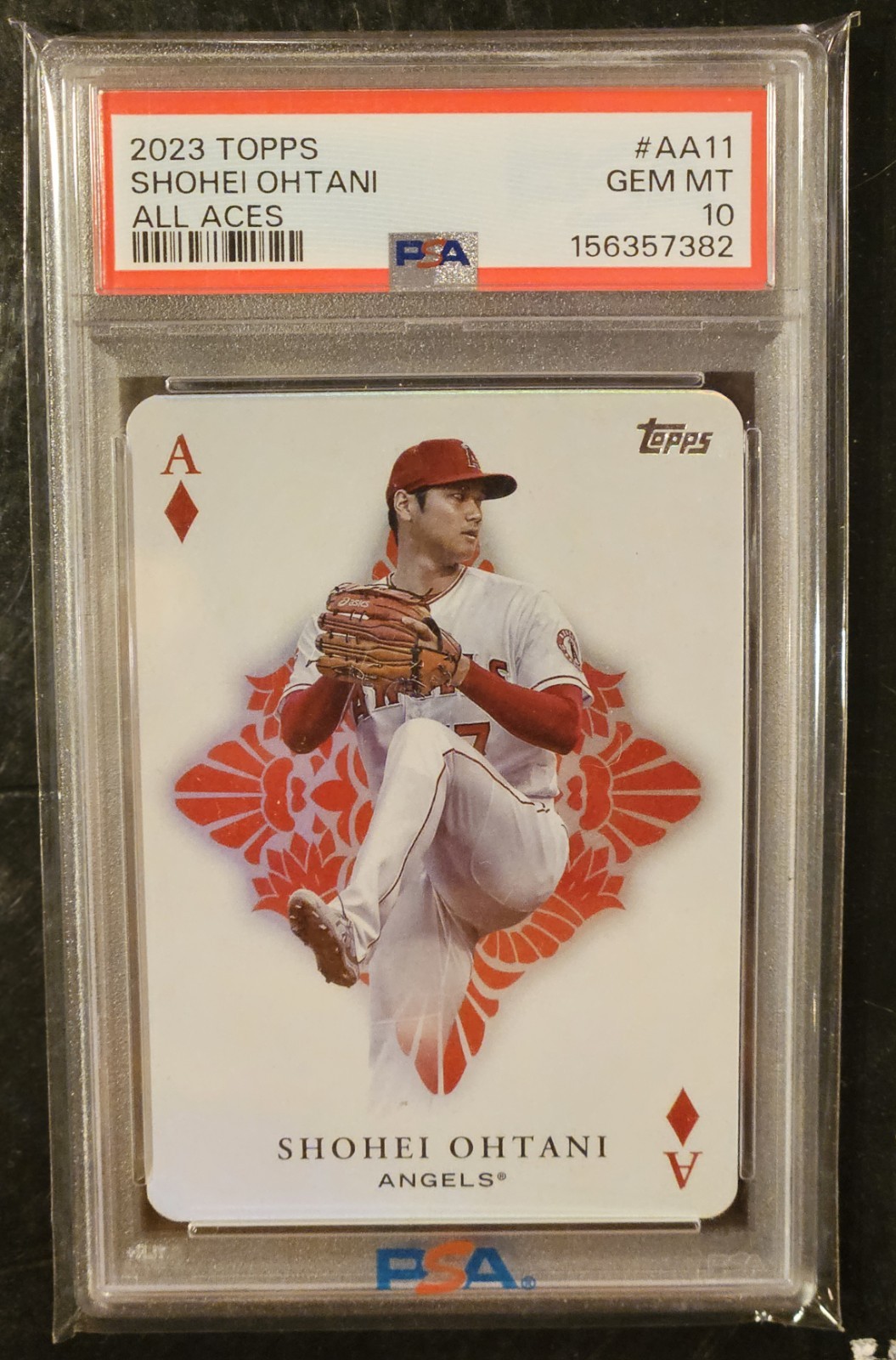 2023 Topps All Aces Shohei Ohtani PSA 10 Gem Mint #AA11