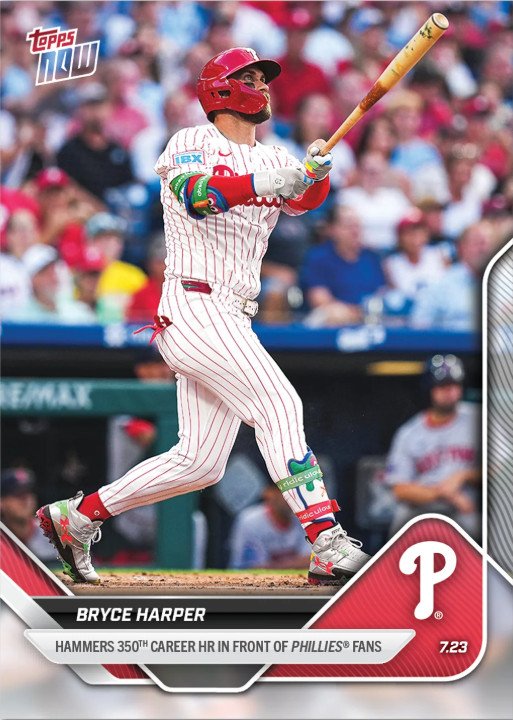 Bryce Harper 2025 MLB Topps NOW – Card 459 – In Stock