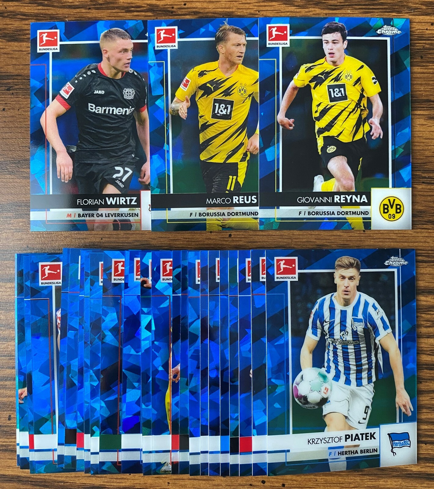 2020-21 Topps Chrome Sapphire Bundesliga PICK YOUR CARD #1-100 + Future Stars