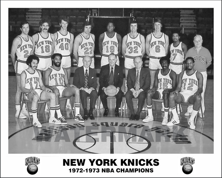 1973 NEW YORK KNICKS Glossy 8×10 Photo NBA CHAMPIONS Poster Willis Reed Print