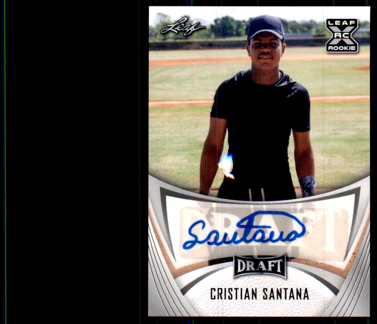 2021 Leaf Draft #BA-CS1 Cristian Santana Autographs Auto