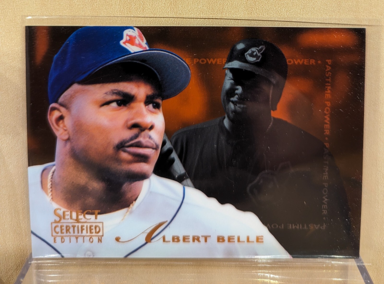 1996 Select CERTIFIED EDITION RED #140 Albert Belle Indians RARE PARALLEL /1800