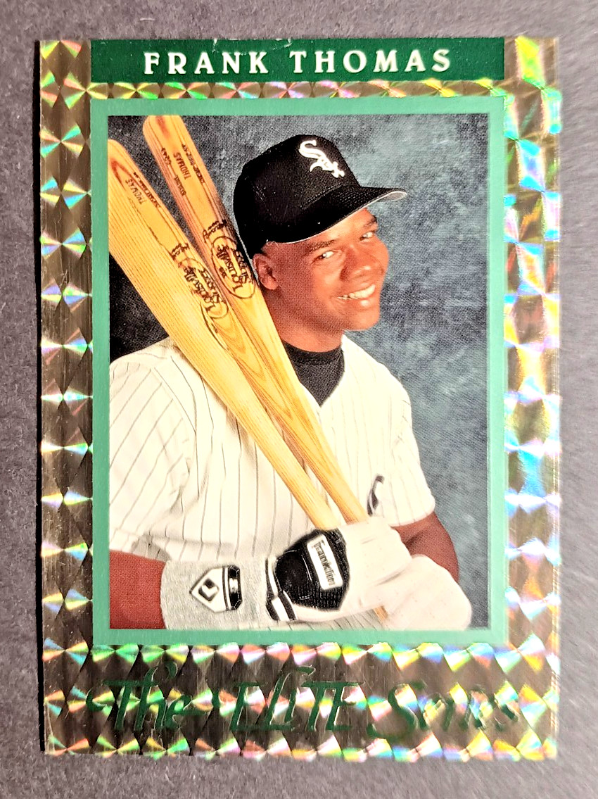 1992 Leaf #18 Frank Thomas The Elite Series /10000 White Sox