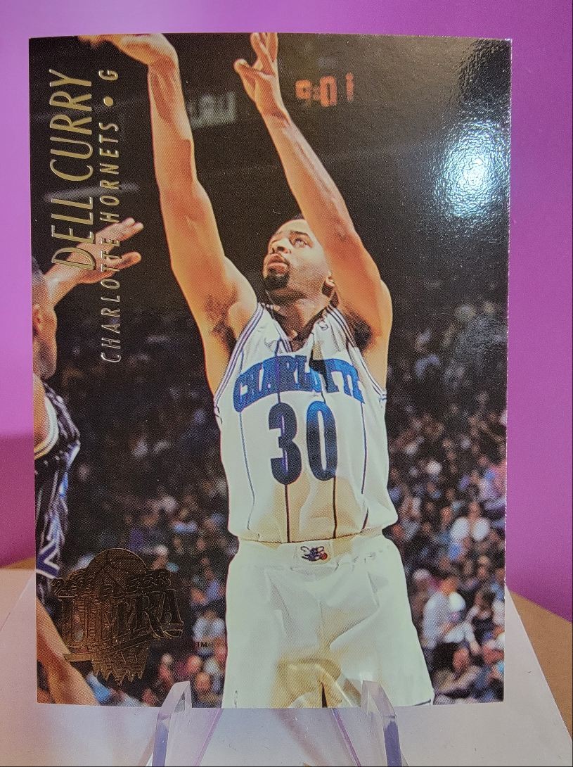 1994 Fleer Ultra #19 Dell Curry – Charlotte Hornets