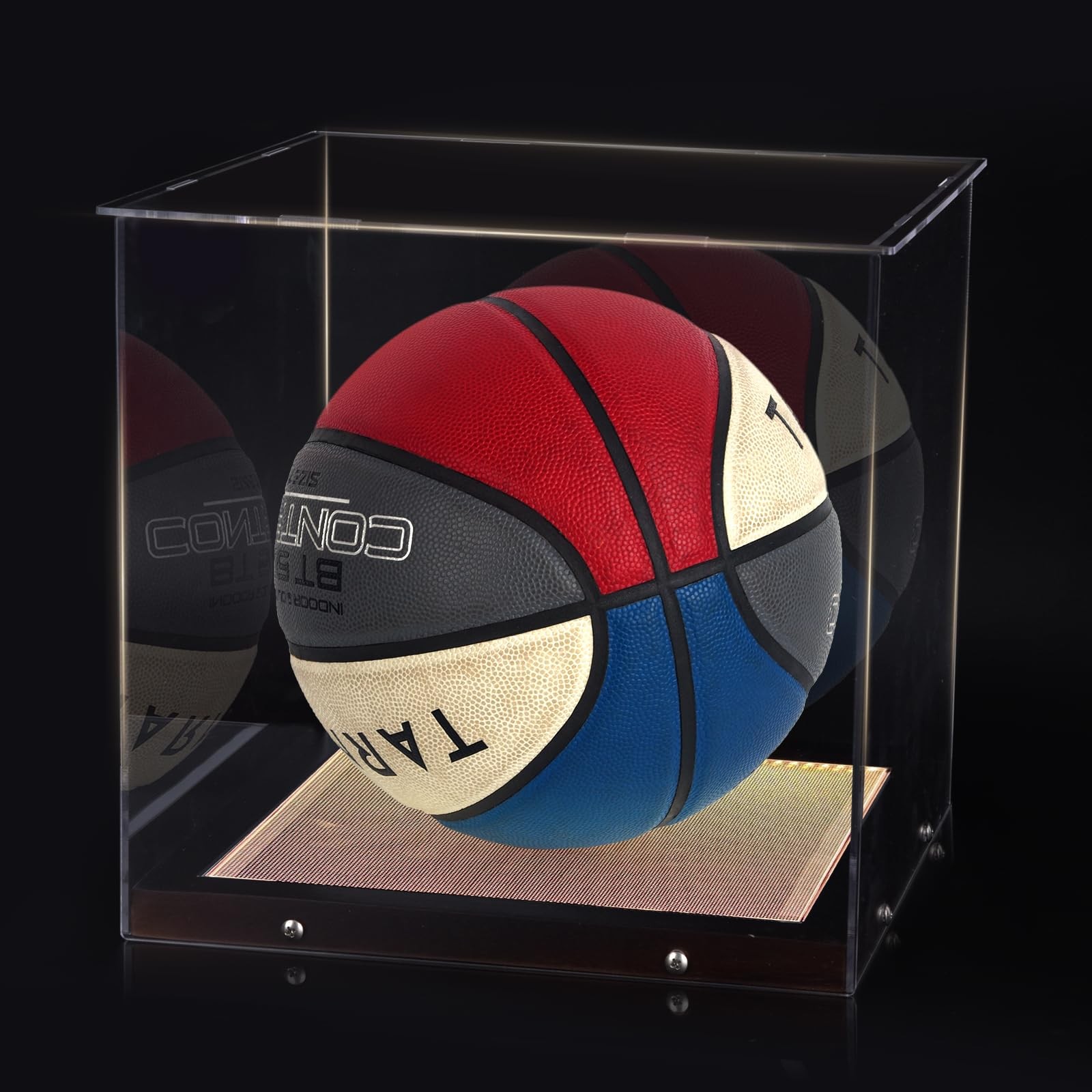 Basketball Display Case with Light Clear Acrylic Basketball Display , Display…