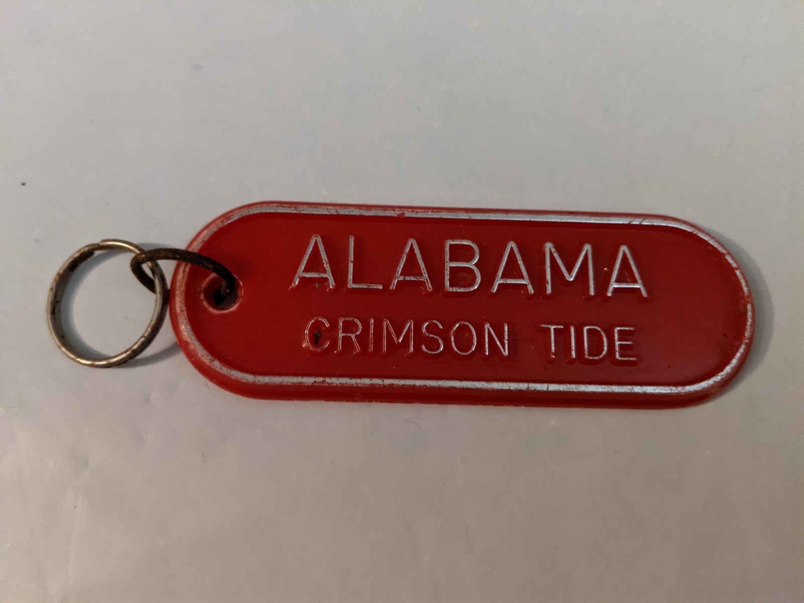 Vintage Alabama Crimson Tide Keychain 4.5in X 1.5in
