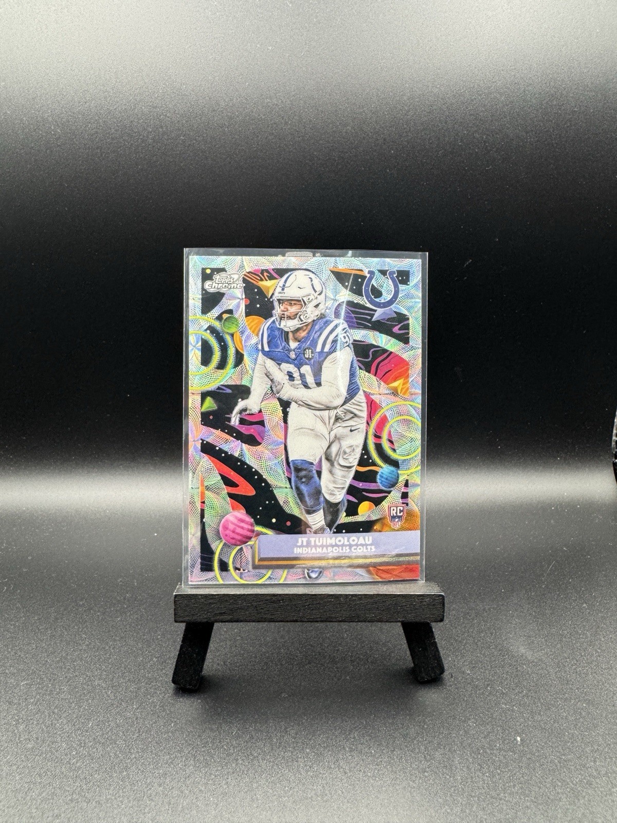 Topps Cosmic Chrome 2025 JT Tuimoloau Nucleus Refractor RC Rookie Card #144