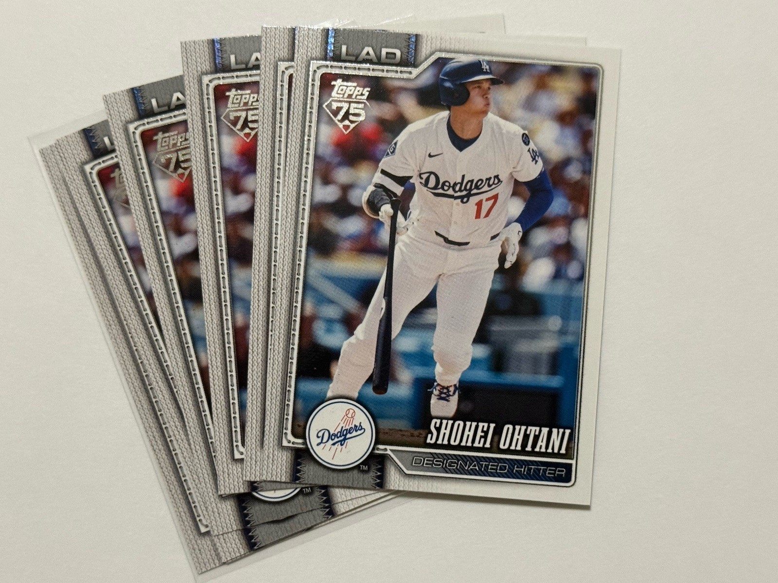 2026 Topps Series One #200 Shohei Ohtani – Dodgers 4 Card Lot