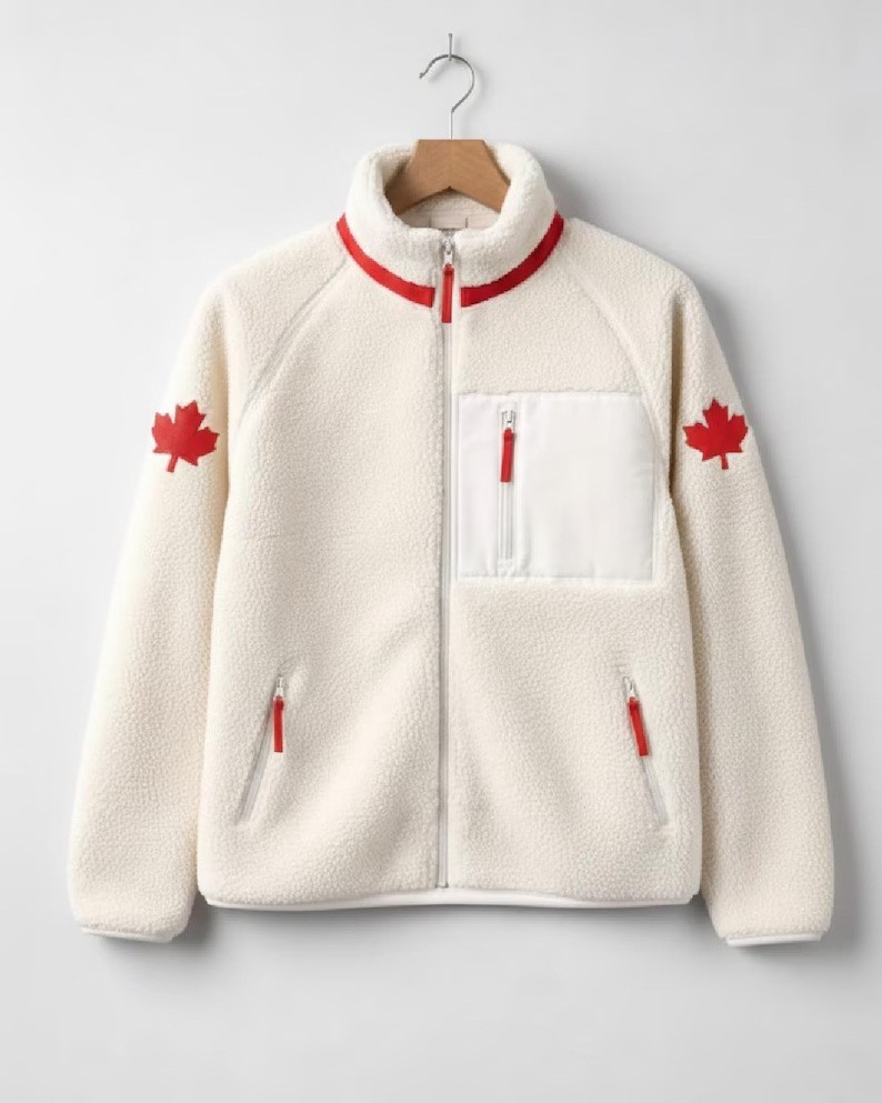 Heated Rivalry Canada Fleece – Shane Hollander’s Olympic Fleece