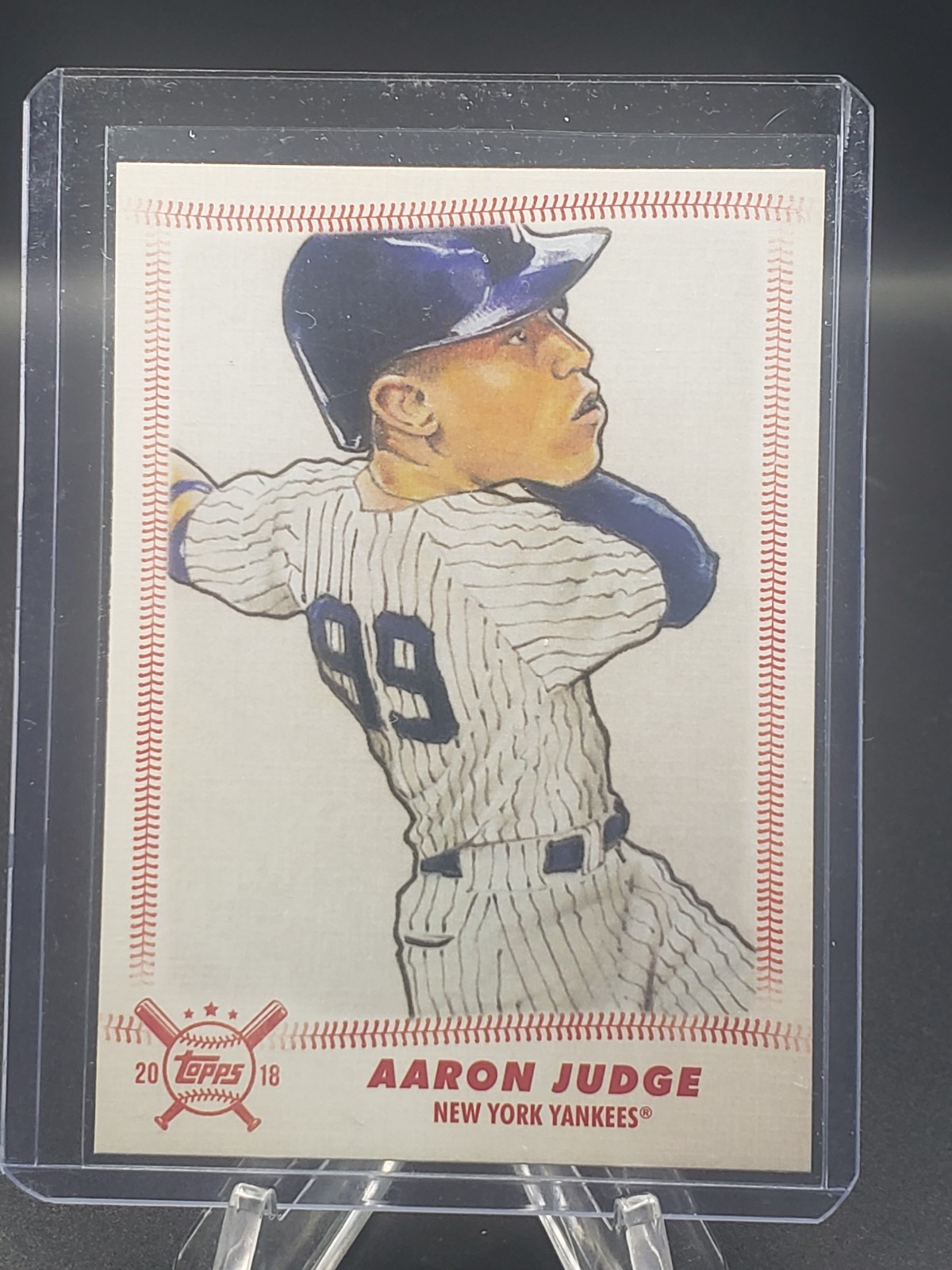 2018 Topps Big League – Star Caricatures Aaron Judge #SCR-AJ Reproductions