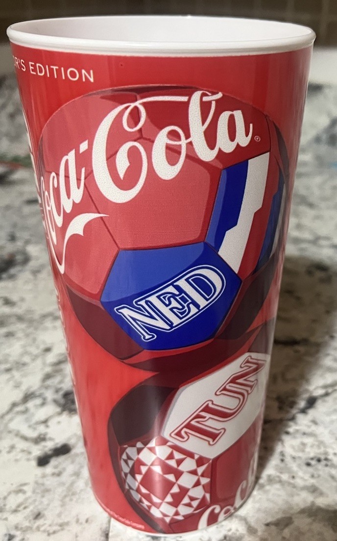 Coca-Cola FIFA World Cup 2026 NED vs TUN Kansas City Collector’s Cup NEW UNUSED
