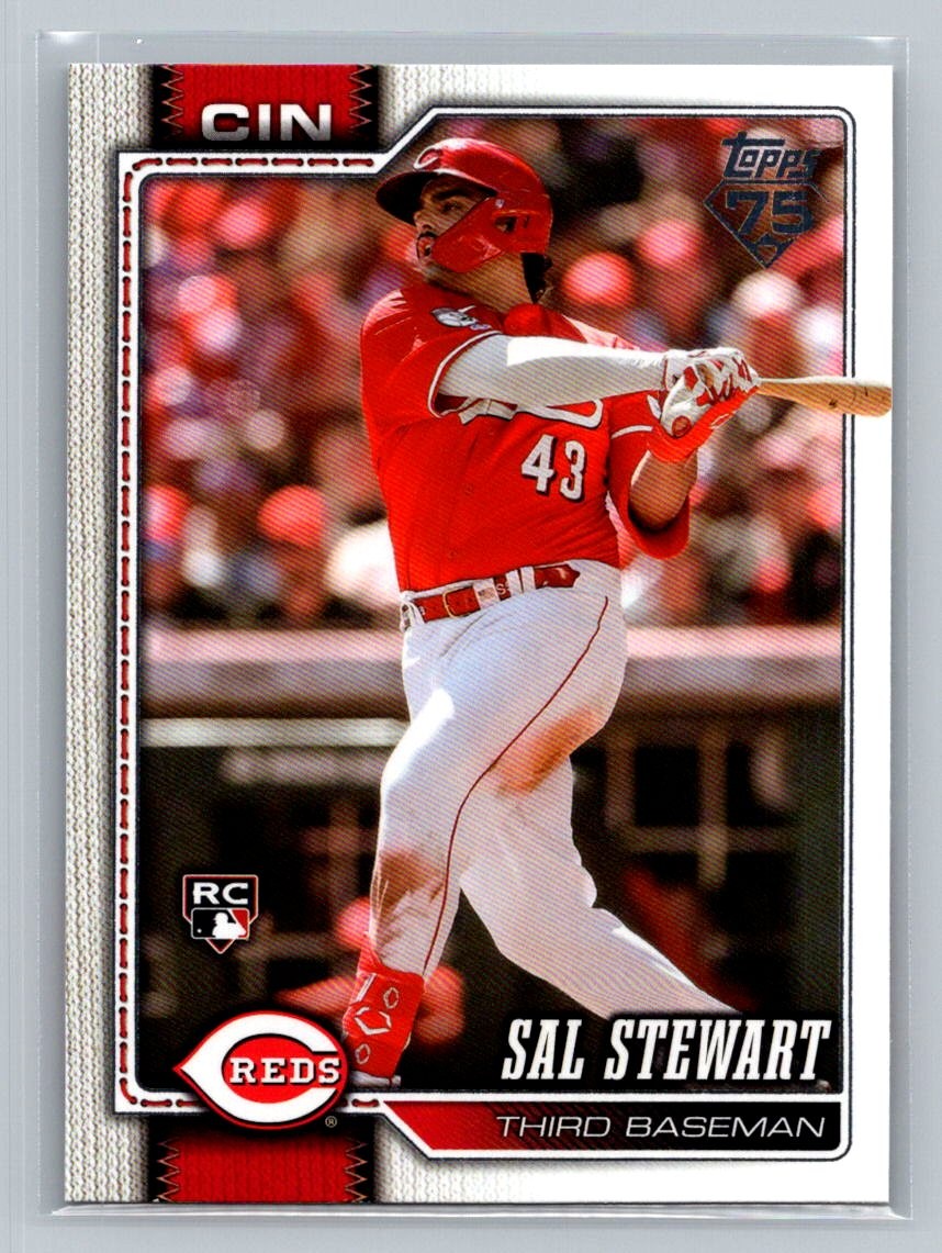 2026 Topps Series 2 #372 Sal Stewart RC