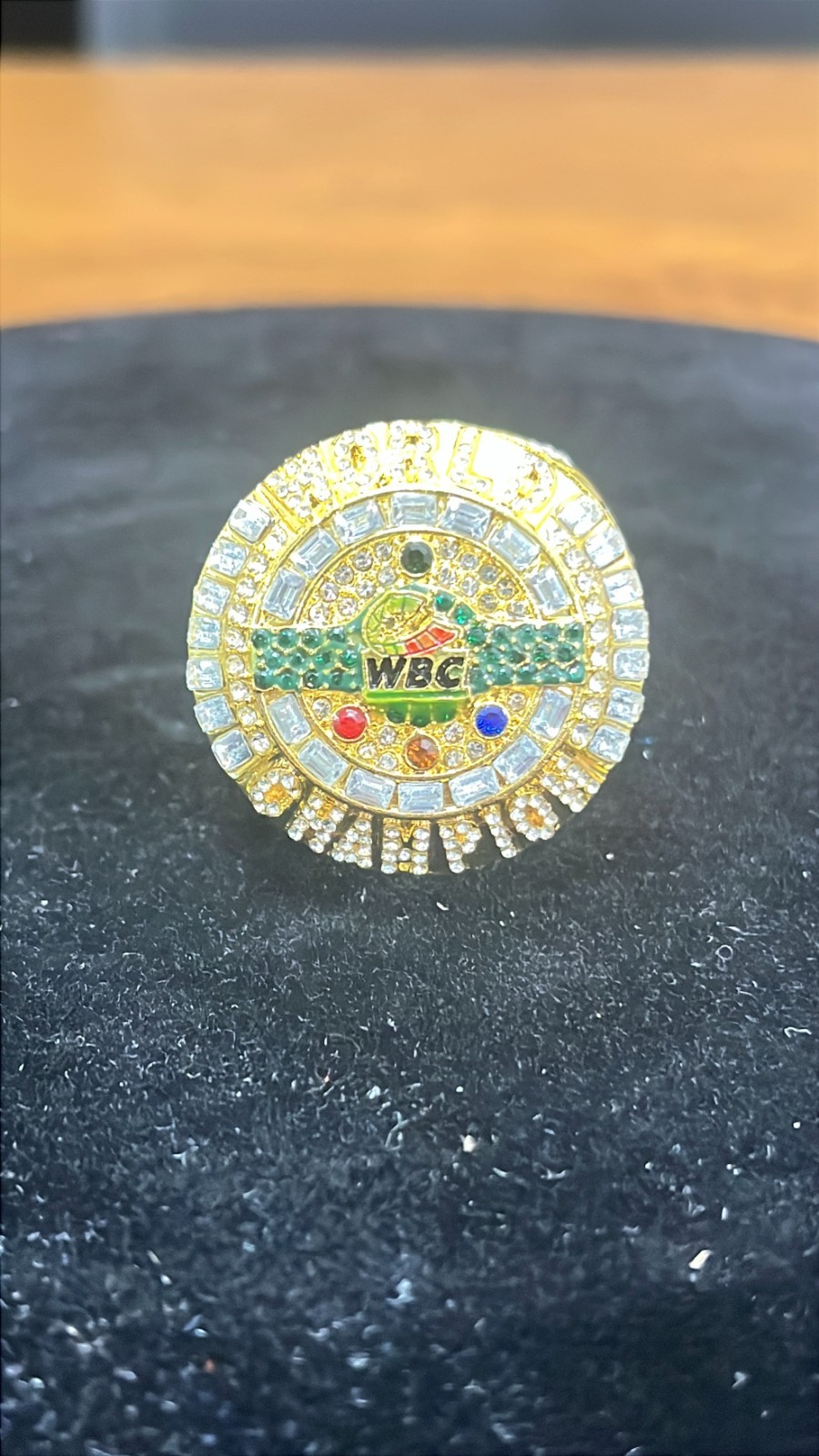 2025 World Boxing Council Undisputed Championship RING Without Box（Ring Size 11）