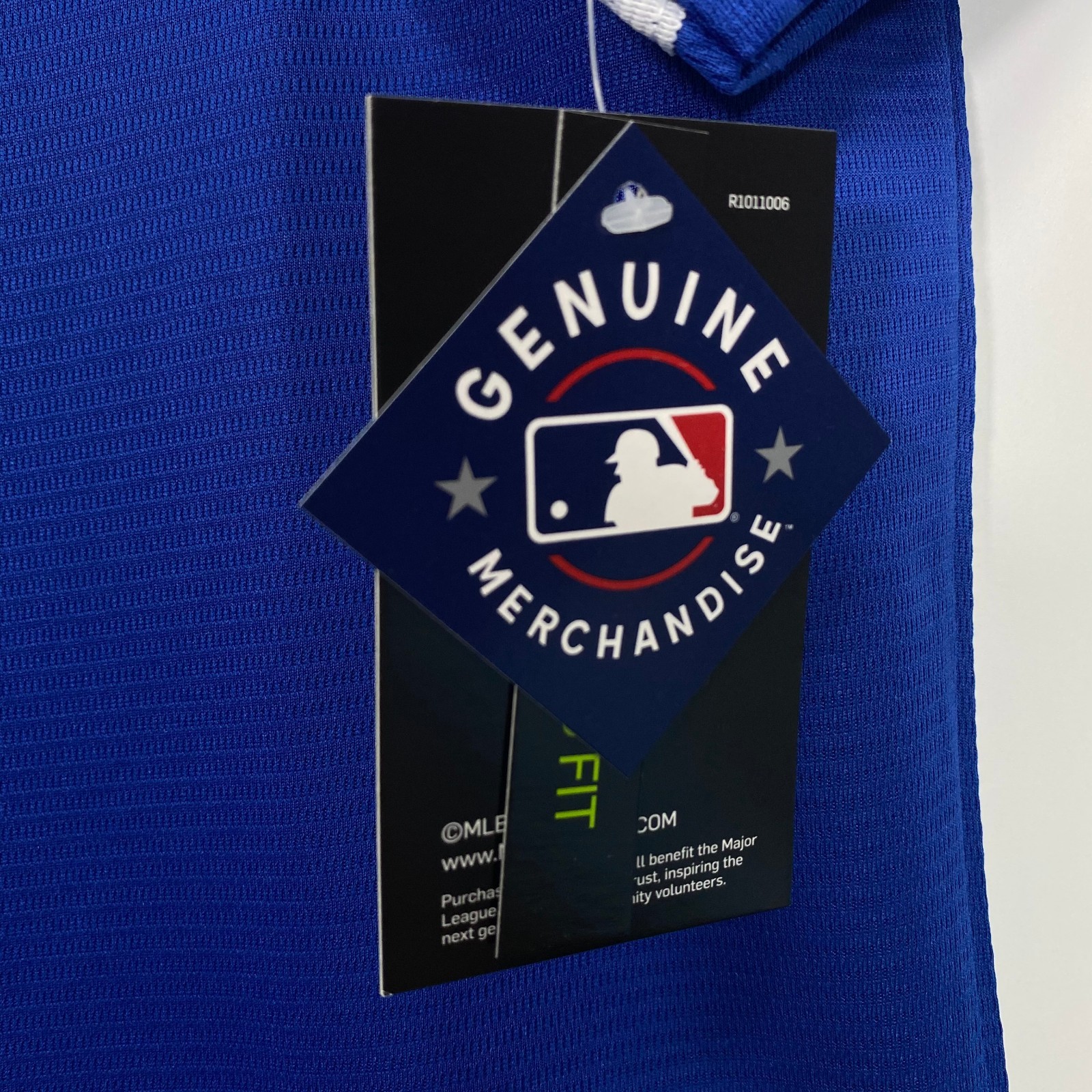 Los Angeles Dodgers Baseball Jersey, Embroidered, Dark Blue