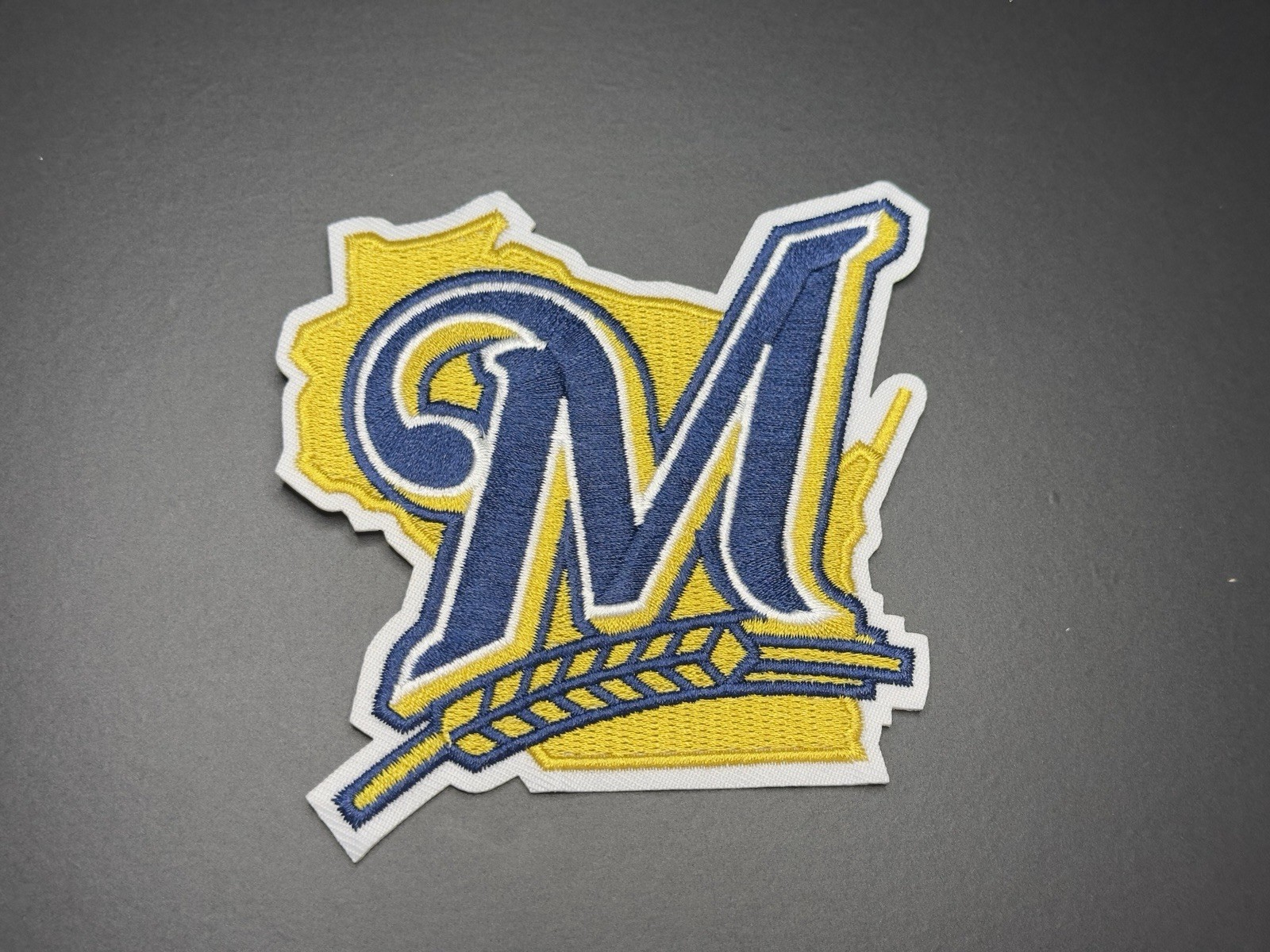Milwaukee Brewers Embroidered Iron On Patch