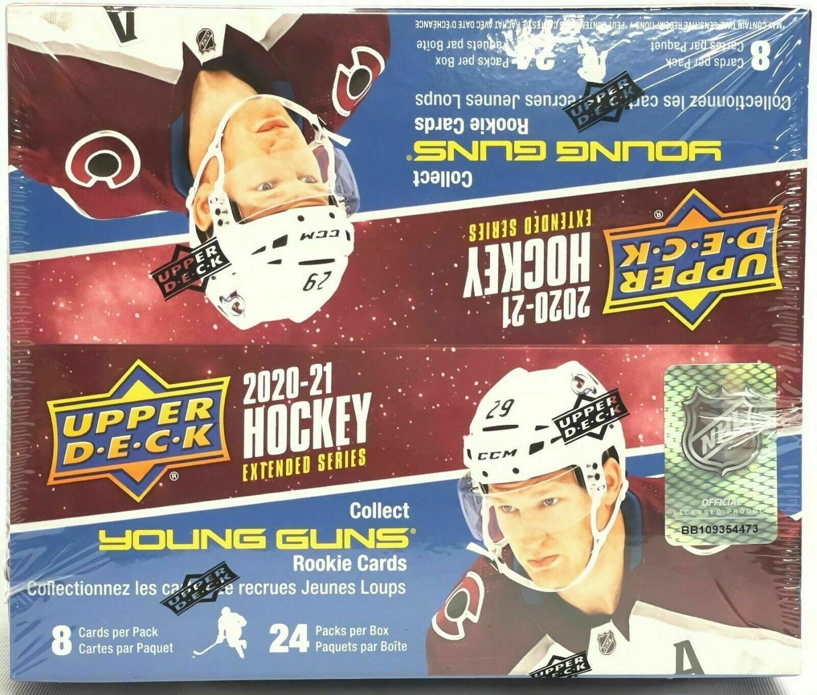 2020-21 Upper Deck Extended Series Hockey Retail Box sealed (24 packs)