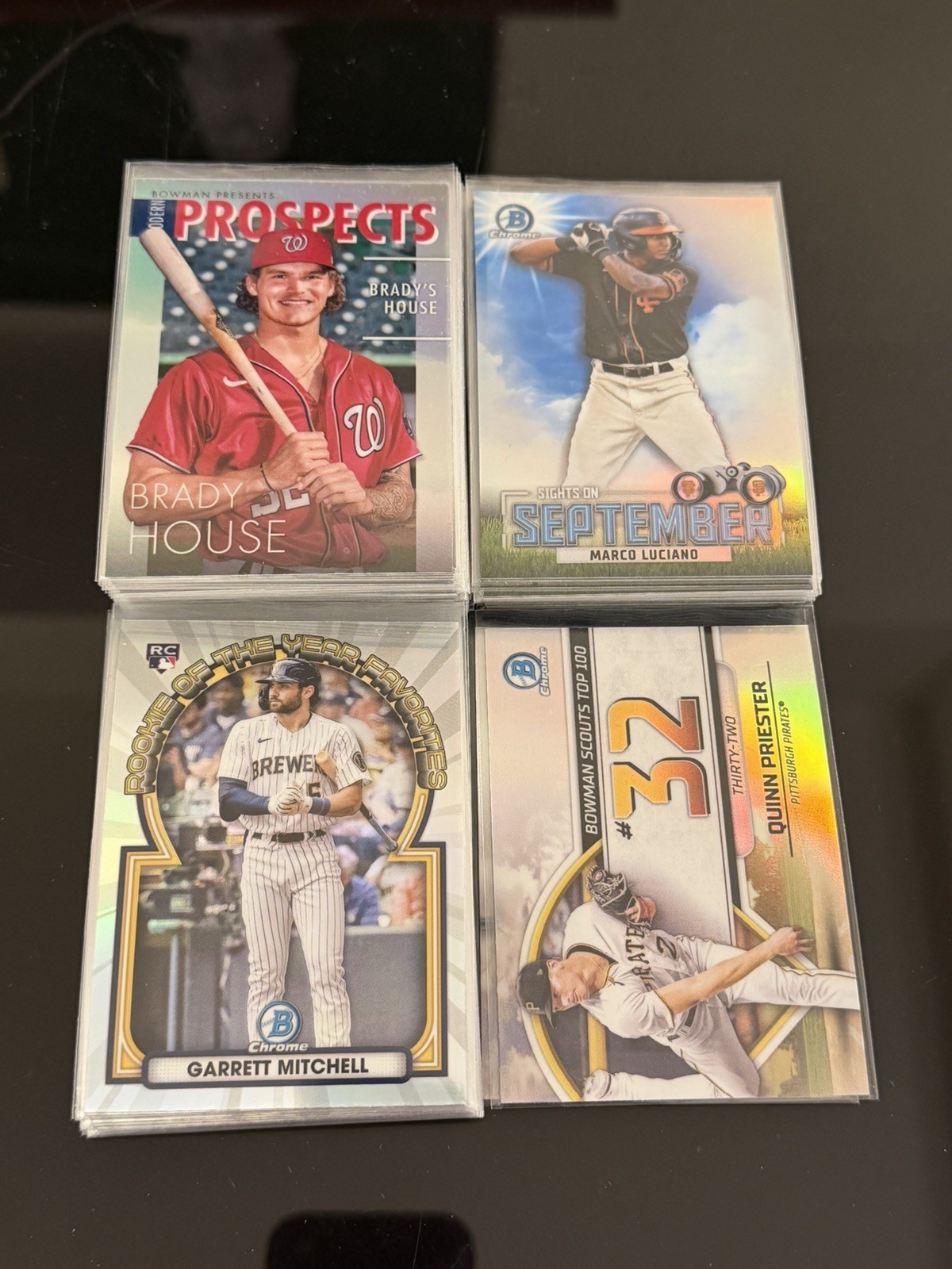 2023 Bowman Chrome Refractor INSERT Singles YOU PICK + 2 Card Min Plz READ!