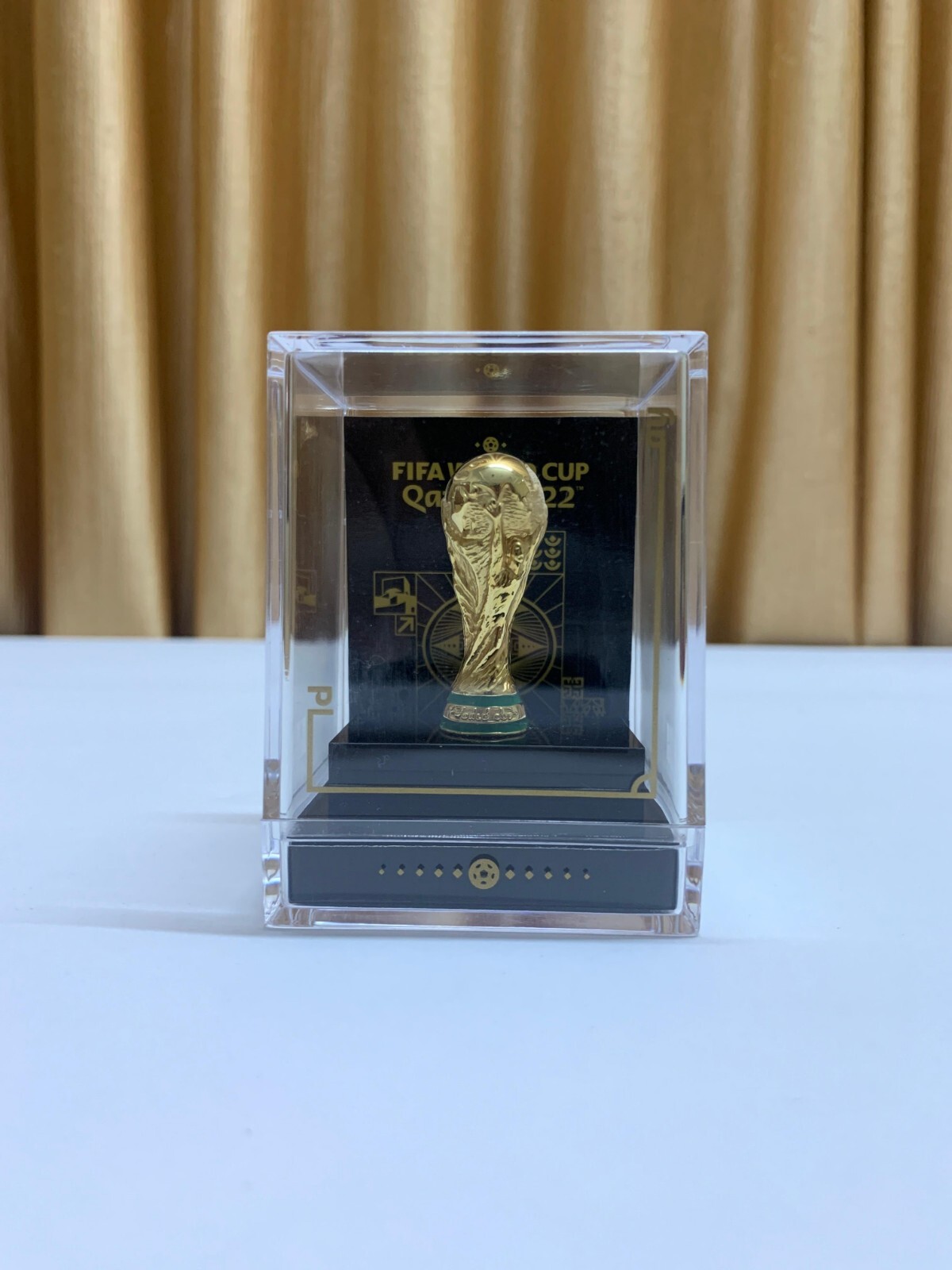 FIFA World Cup Qatar 2022 Trophy Replica in acrylic case (FIFA Licensed Product)