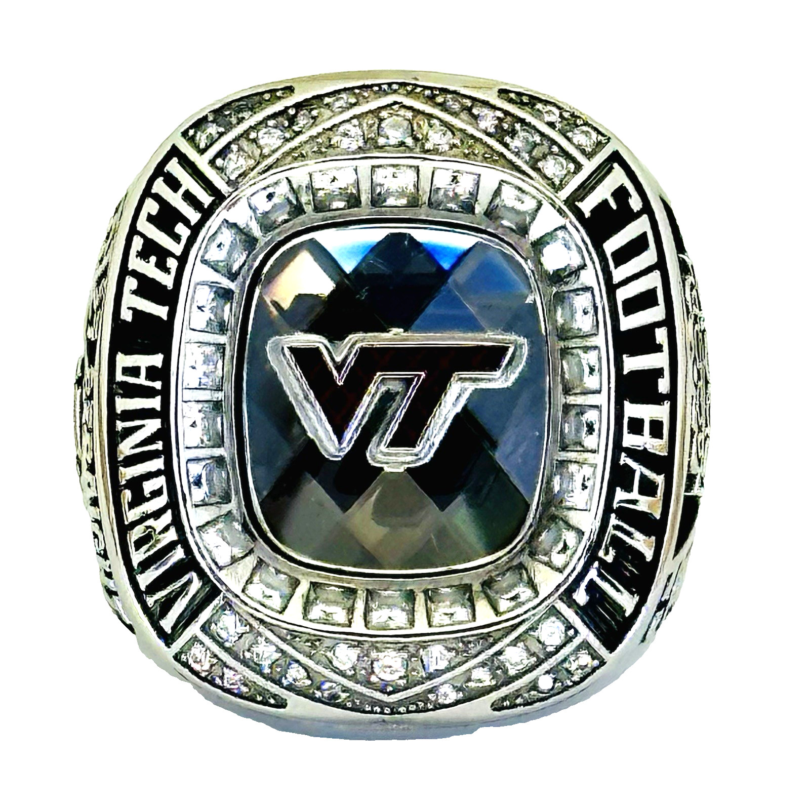 Massive Player 🏈 2019 Virginia Tech Hokies Belk Bowl Championship Ring‼️