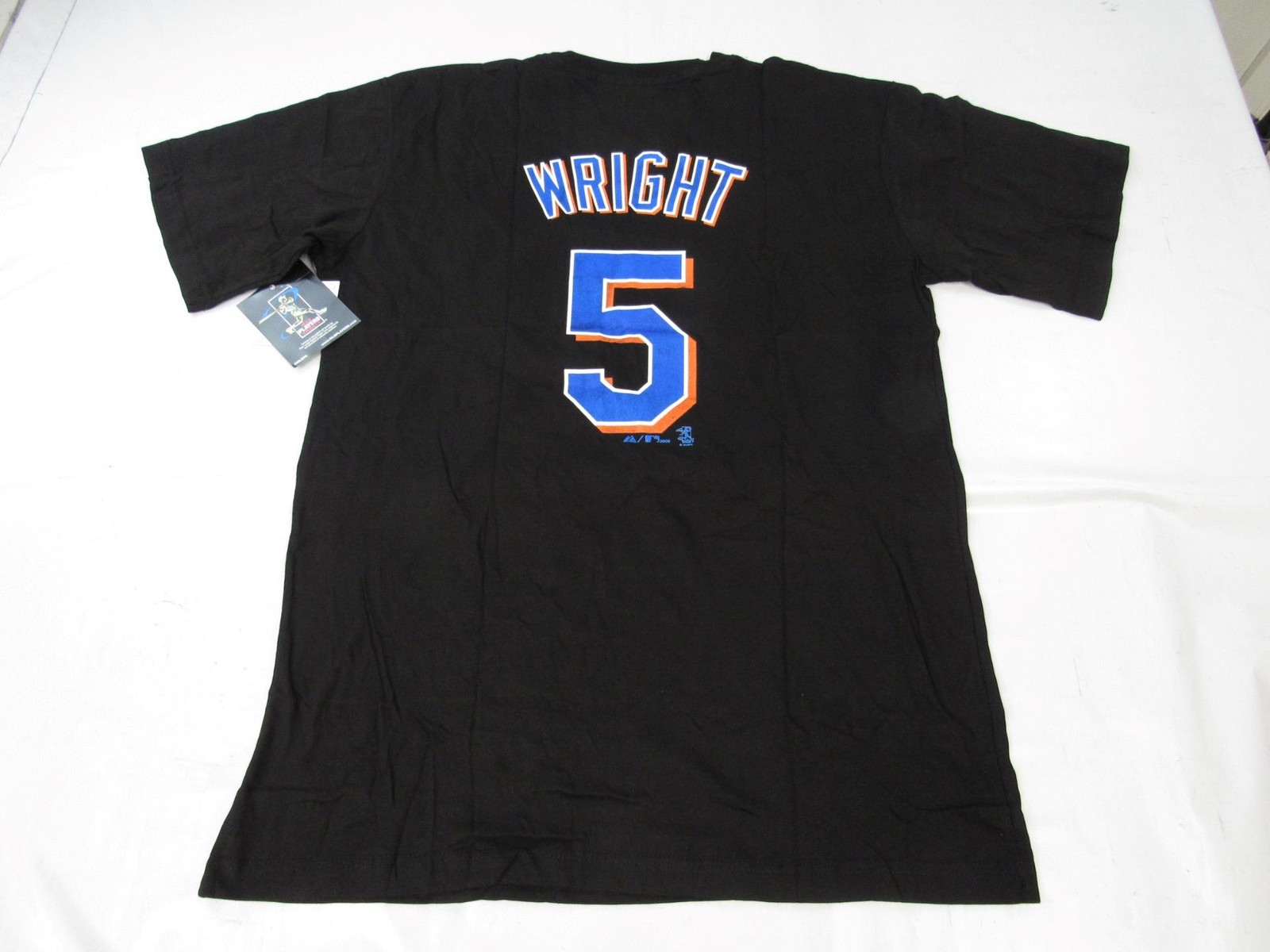 New York Mets #5 David Wright Mens Big & Tall Size XL-2XL-3XL-4XL Majestic Shirt
