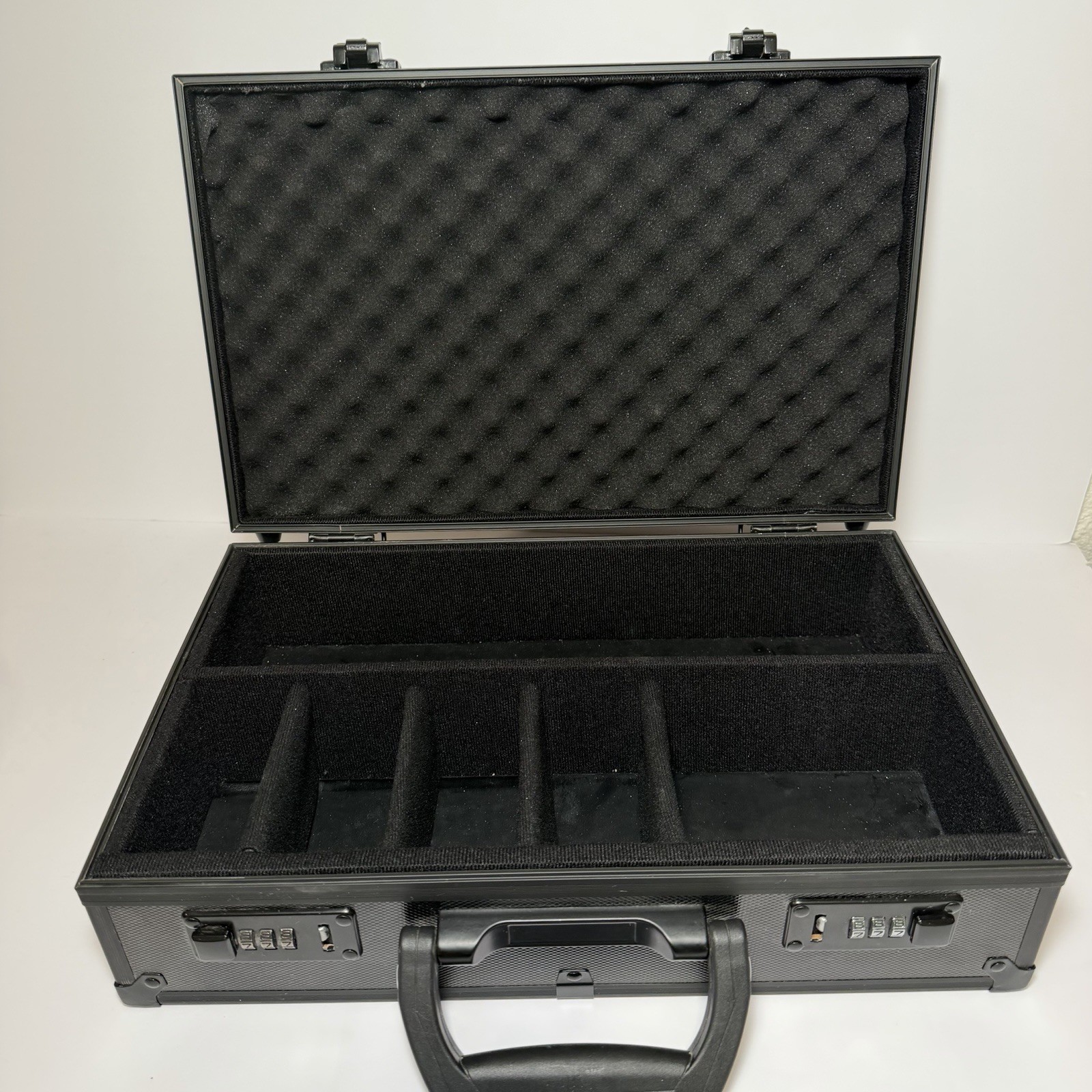 KakapopoTCG Trading Card Lockable Case Black W/ Dividers Large Capacity DeckBox￼