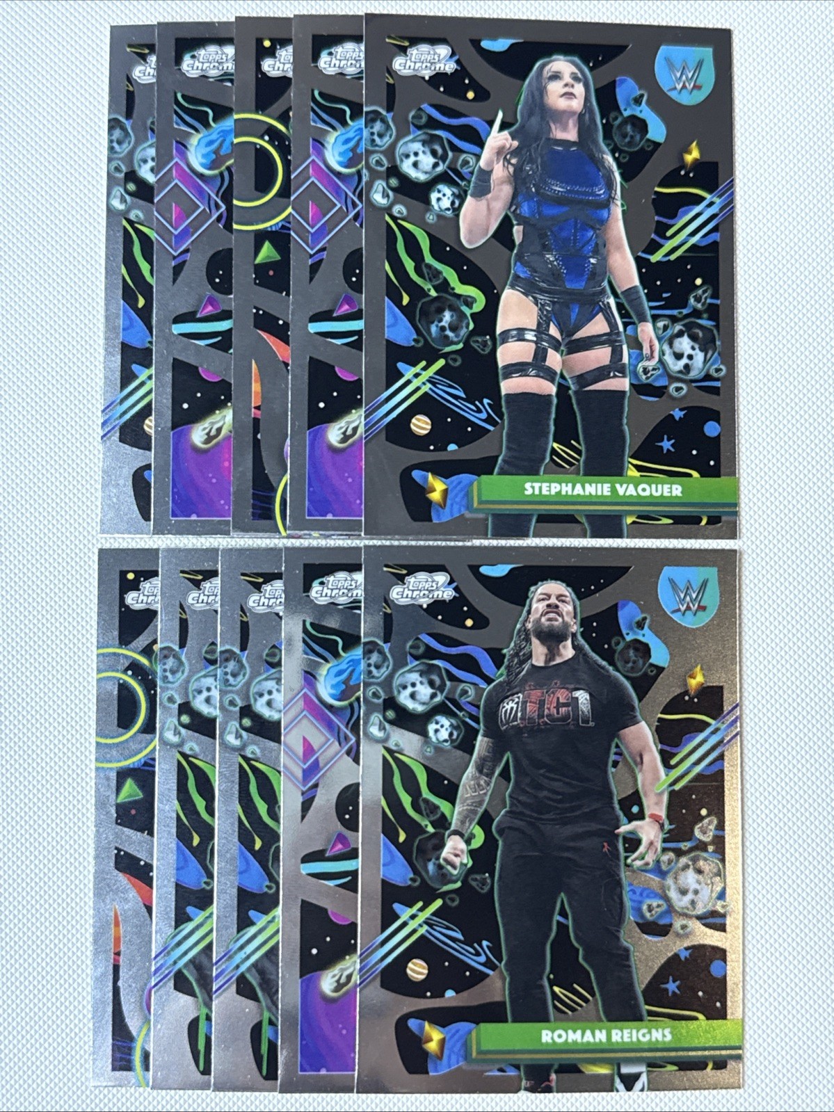 2026 Topps Chrome COSMIC WWE Wrestling Base Cards #1-200 You Pick/Choose! READ*
