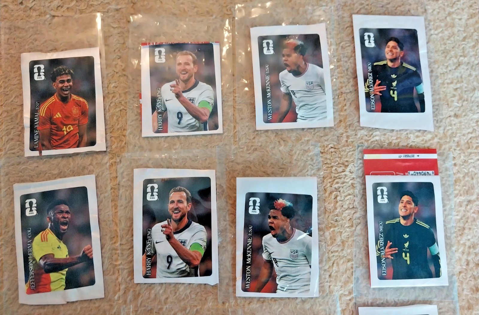 World Cup 2026 Sticker Coca Cola Extra Sticker ($6.99 per sticker)