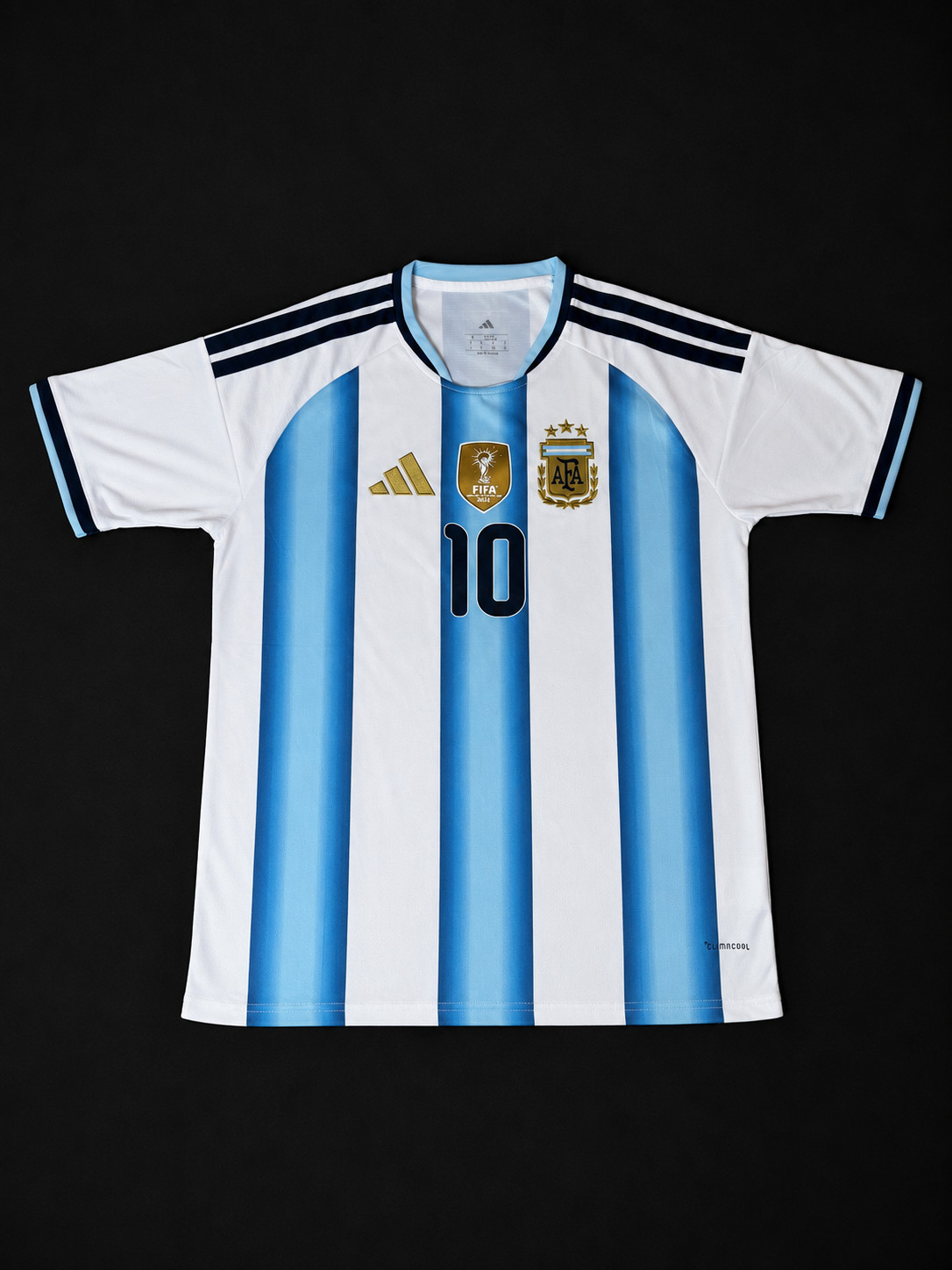 Lionel Messi Argentina Home Jersey #10 World Cup Soccer Football Shirt