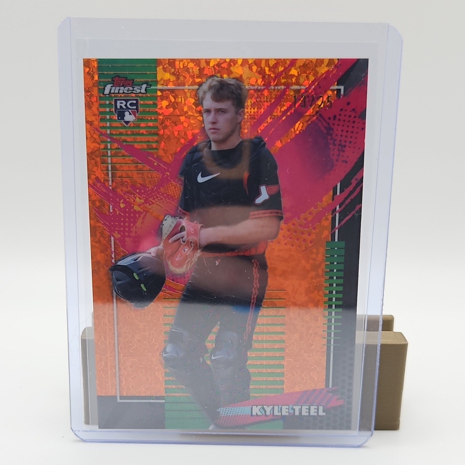 Topps 2026 Finest Kyle Teel White Sox #267 Rookie Serial Numbered 13/25