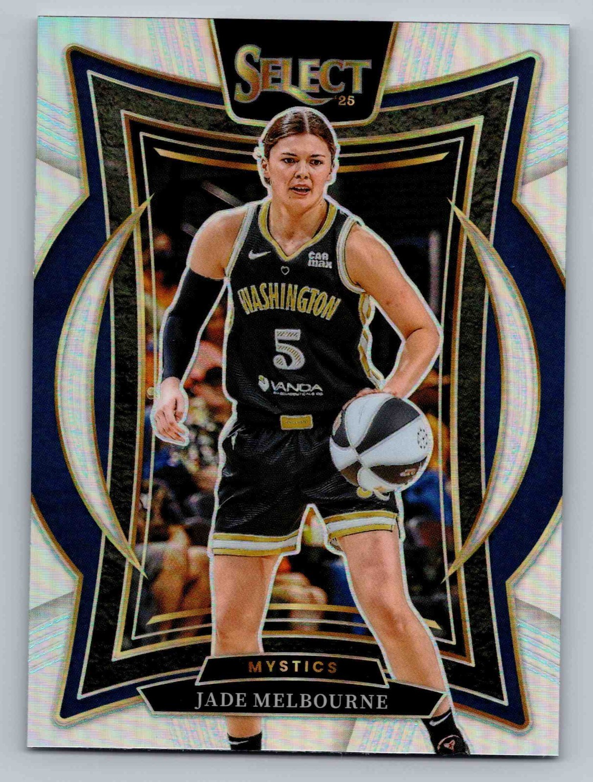 JADE MELBOURNE Silver Prizm Concourse #3 2025 Panini WNBA Select