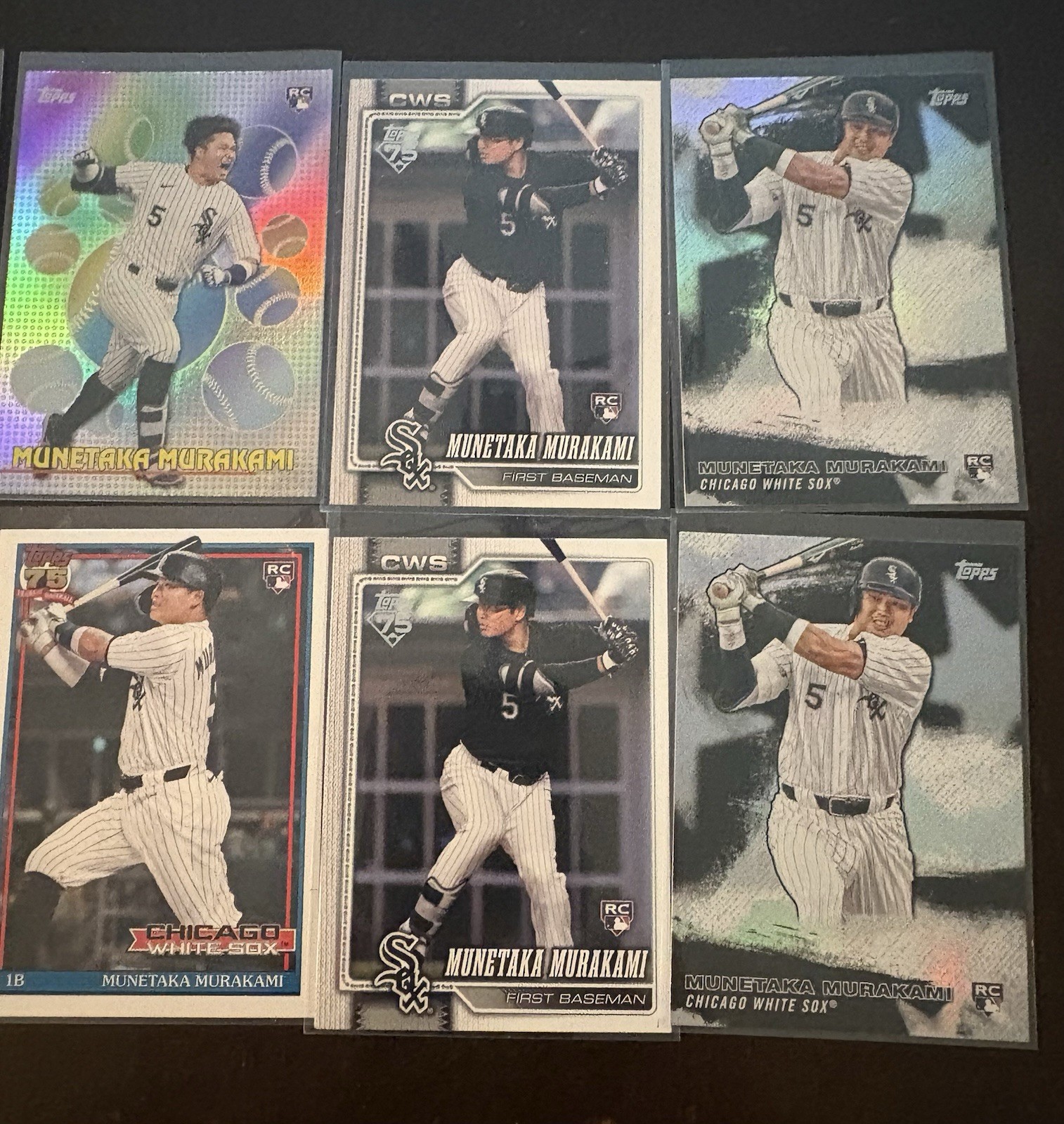 Munetaka Murakami- 2026 Bowman Chrome Silver Mojo RC (10) Card Lot🔥White Sox